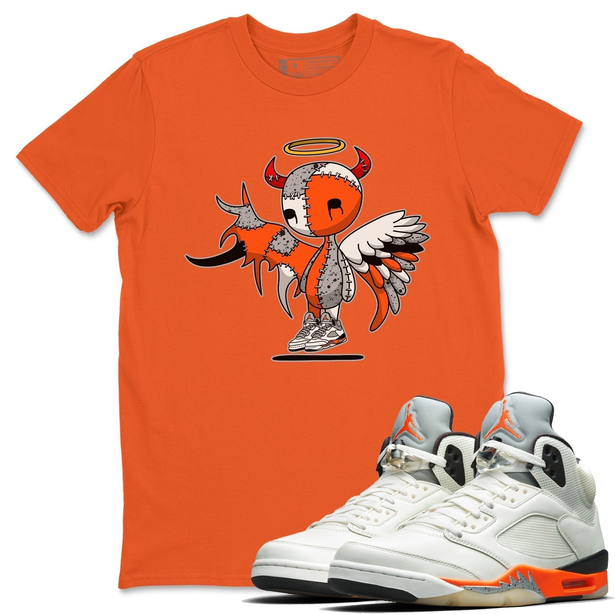 Devil Angel Unisex Tops - Air Jordan 5 Shattered Backboard