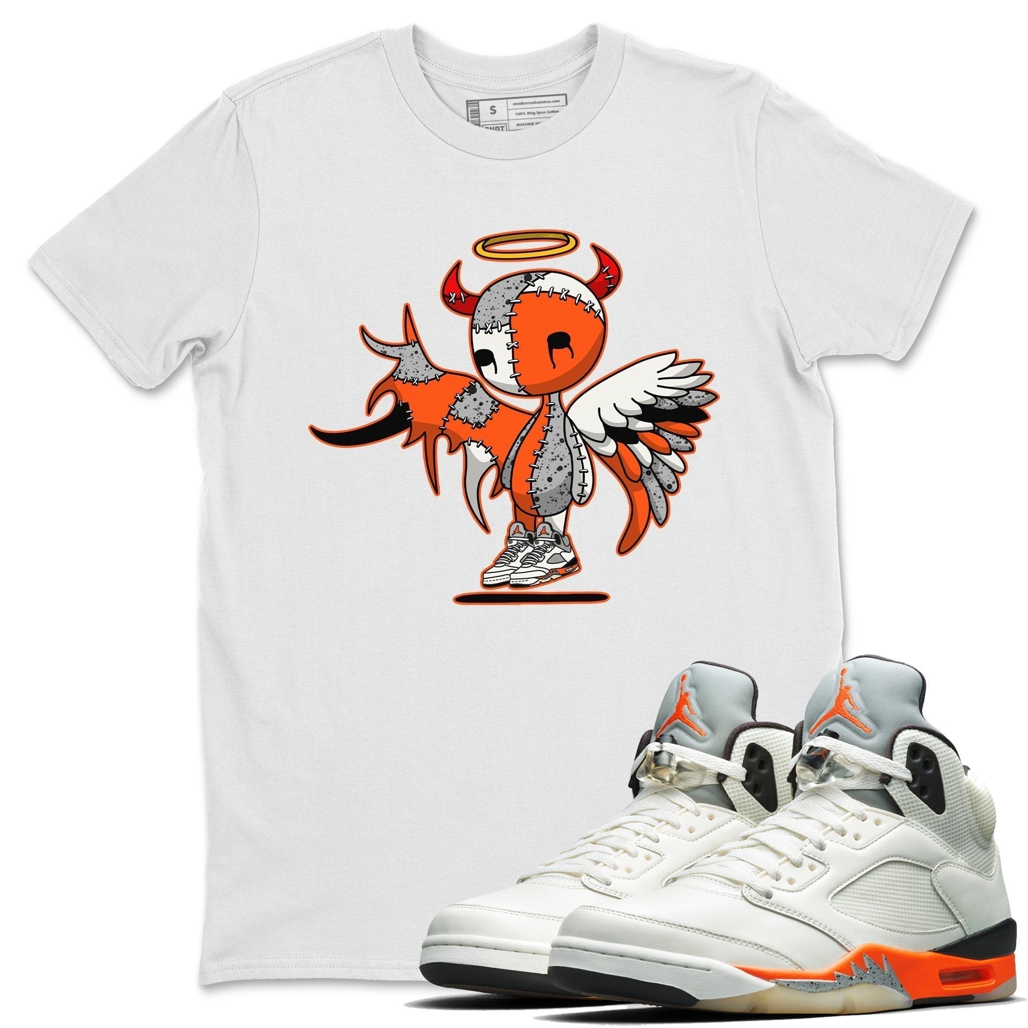 Devil Angel Unisex Tops - Air Jordan 5 Shattered Backboard
