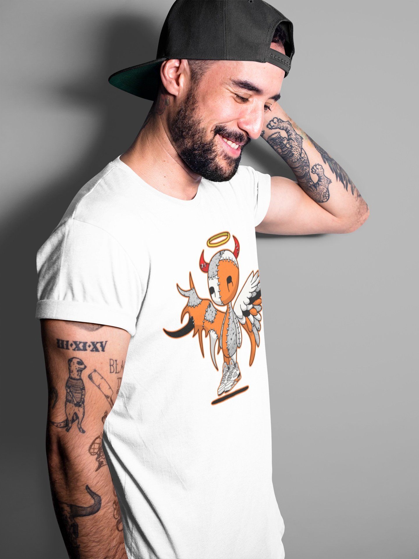 Devil Angel Unisex Tops - Air Jordan 5 Shattered Backboard