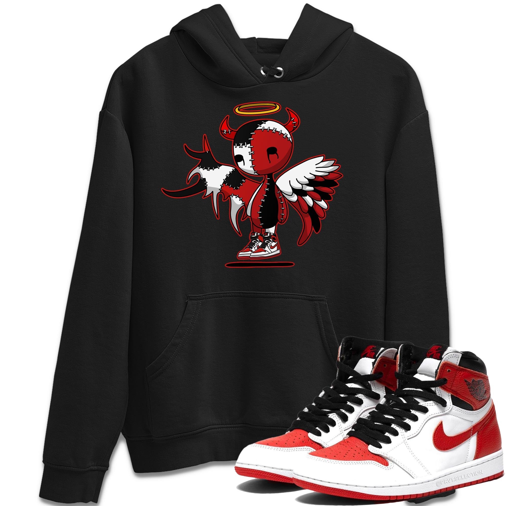 Devil Angel Unisex Tops - Air Jordan 1 Heritage