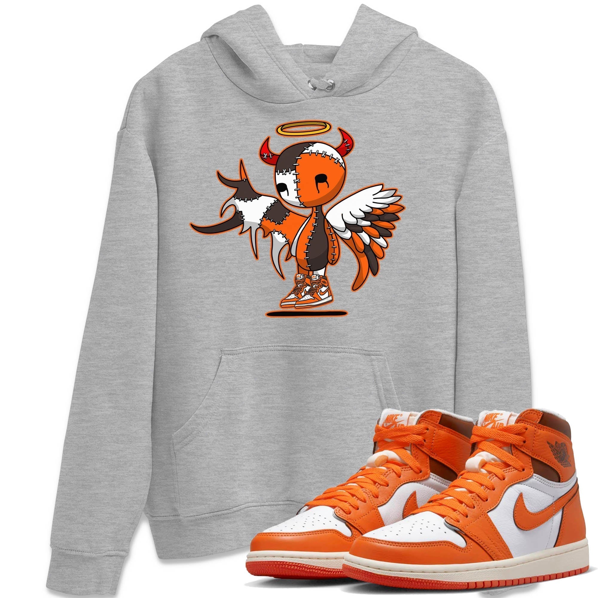 Devil Angel Unisex Tops - Air Jordan 1 Starfish
