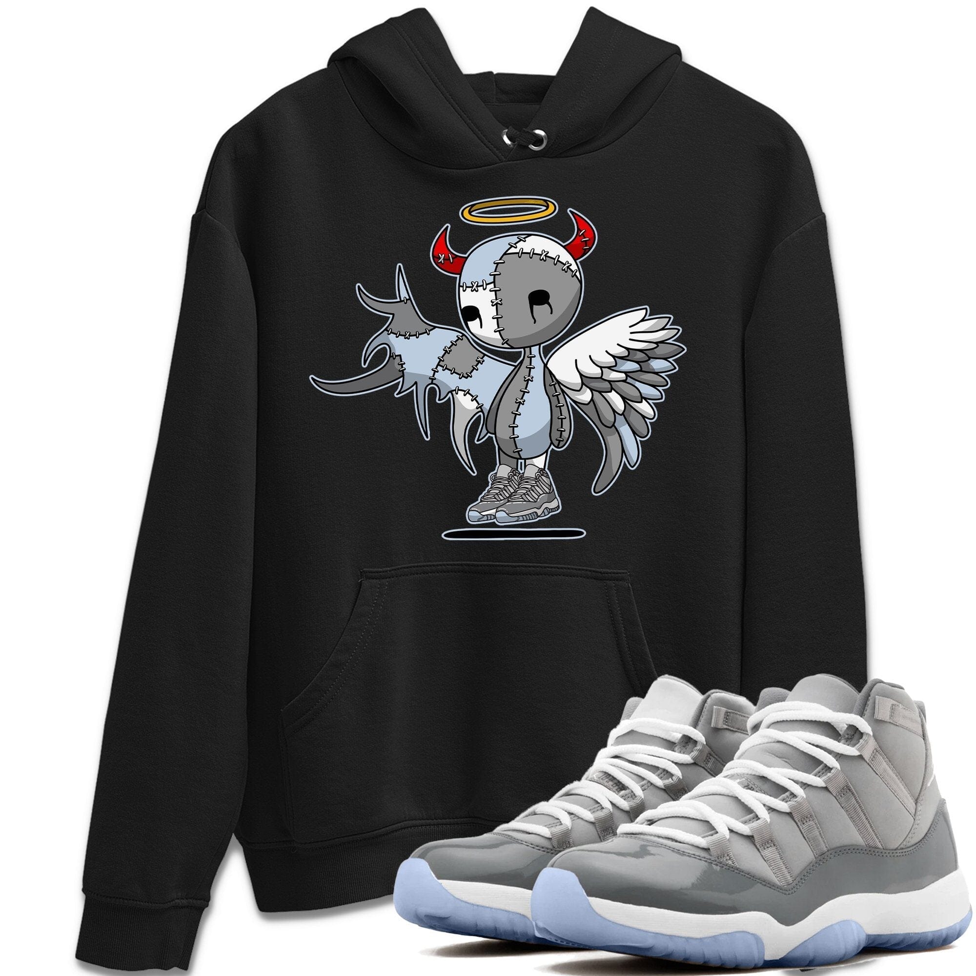 Devil Angel Unisex Tops - Air Jordan 11 Cool Grey