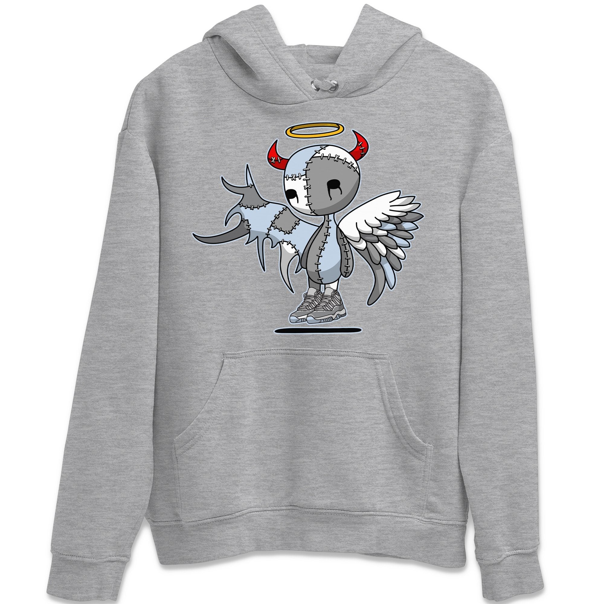 Devil Angel Unisex Tops - Air Jordan 11 Cool Grey