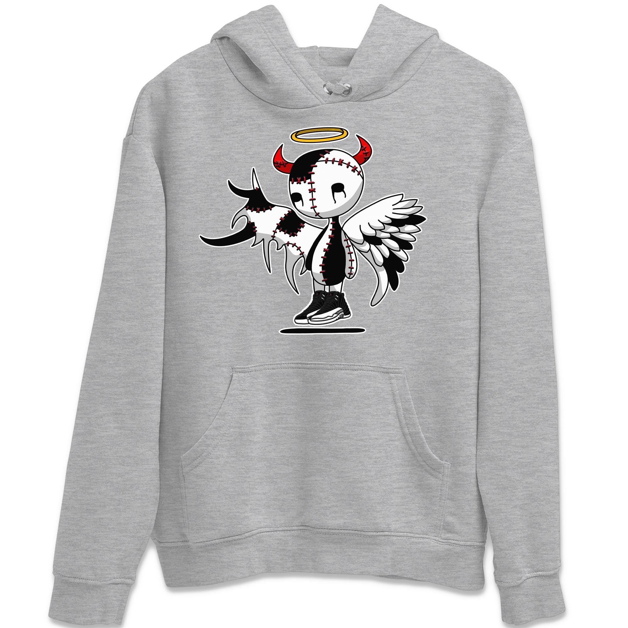 Devil Angel Unisex Tops - Air Jordan 12 Playoffs