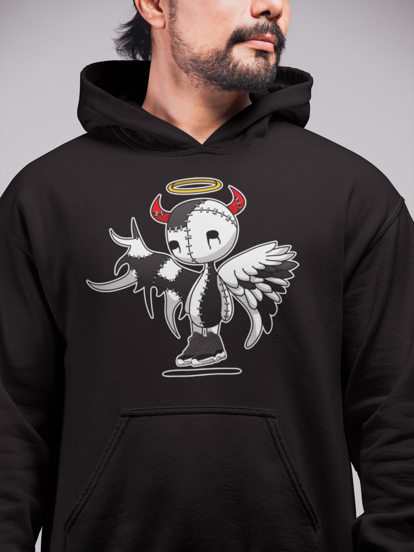 Devil Angel Unisex Tops - Air Jordan 11 72-10