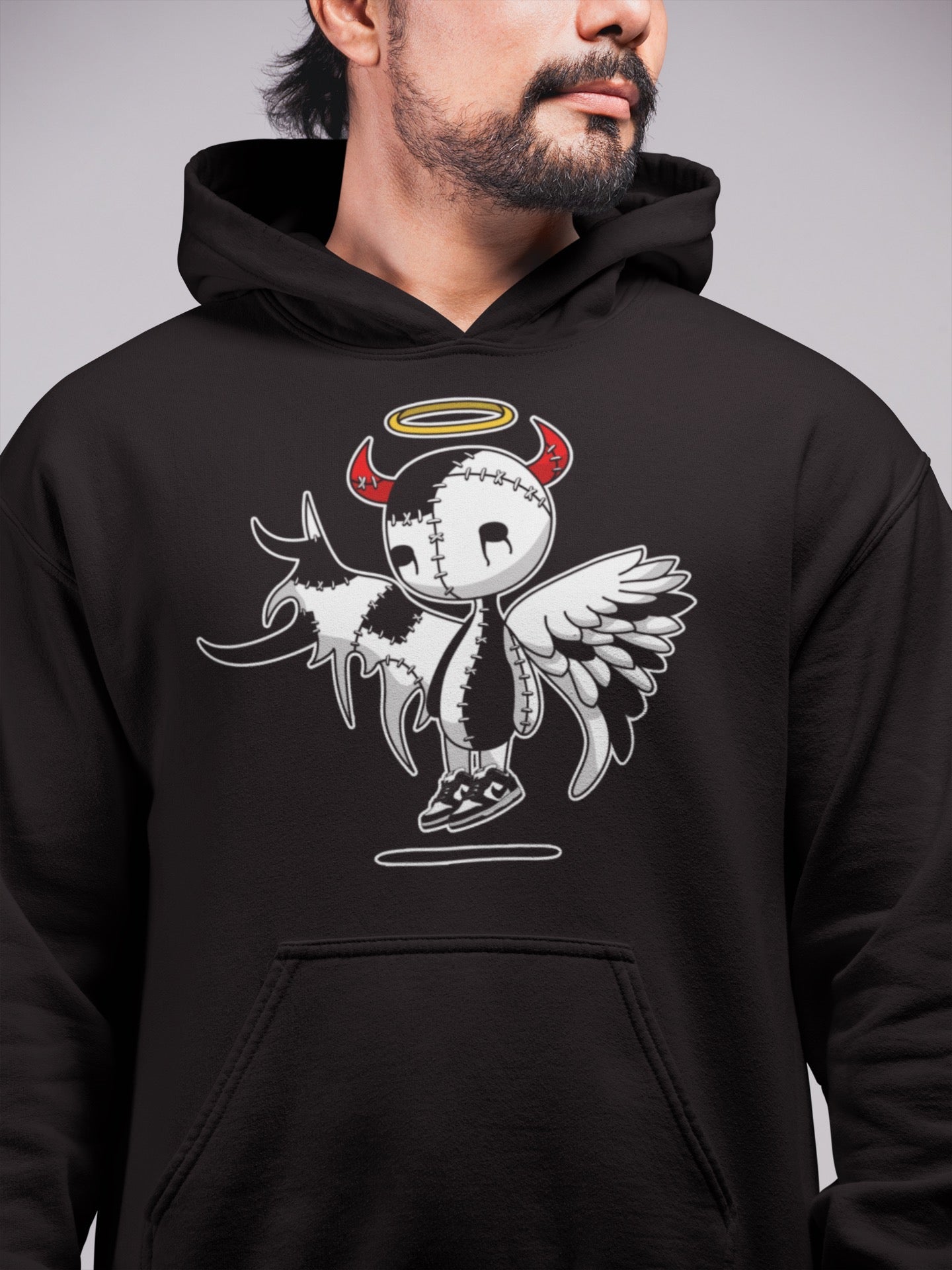 Devil Angel Unisex Tops - Dunk Panda