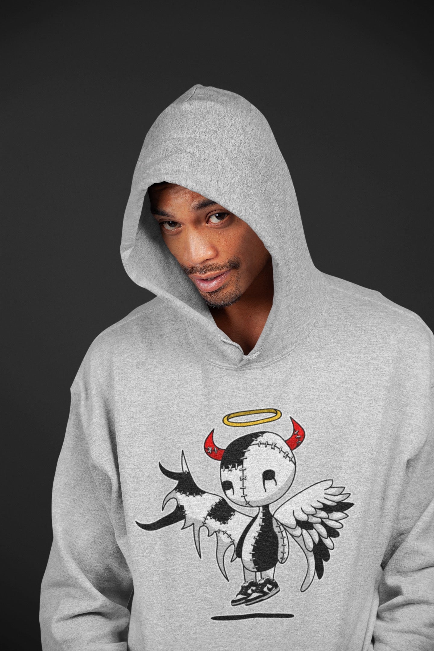 Devil Angel Unisex Tops - Dunk Panda