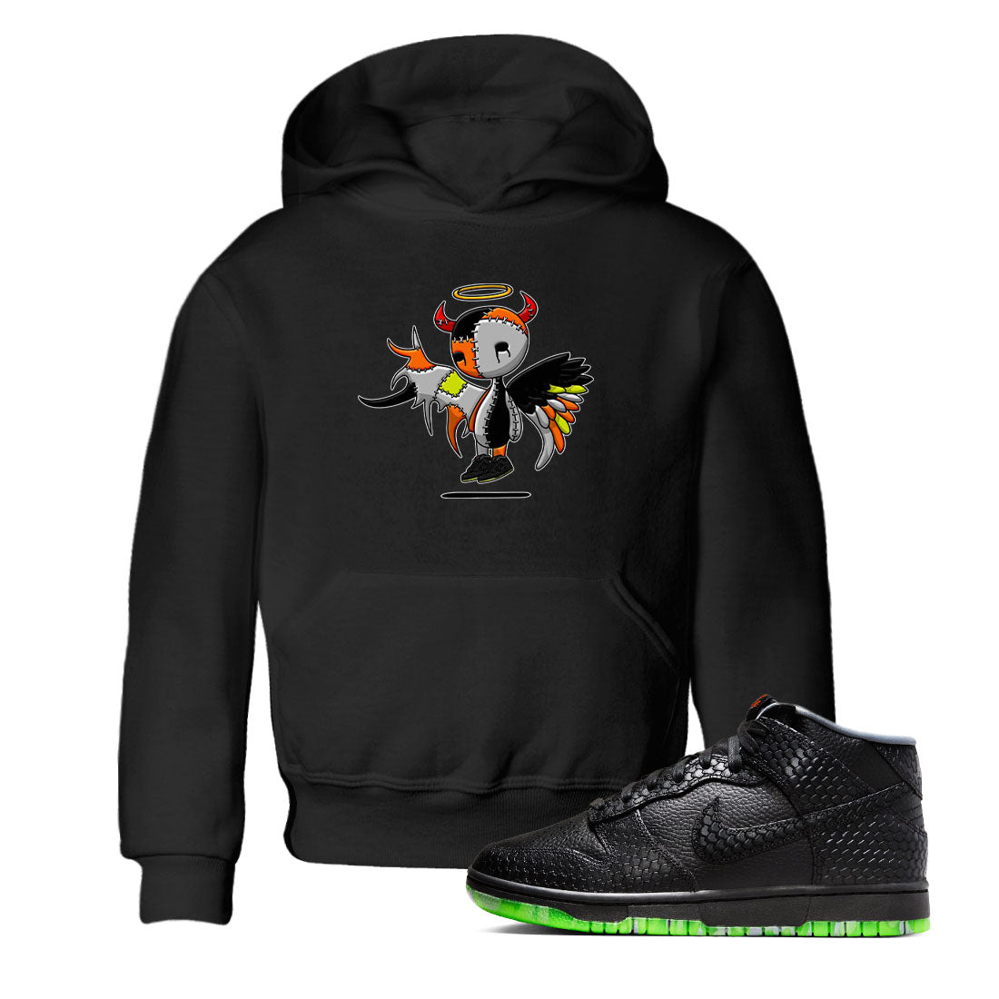 Devil Angel snkmatch Tee Kids - Dunk Halloween