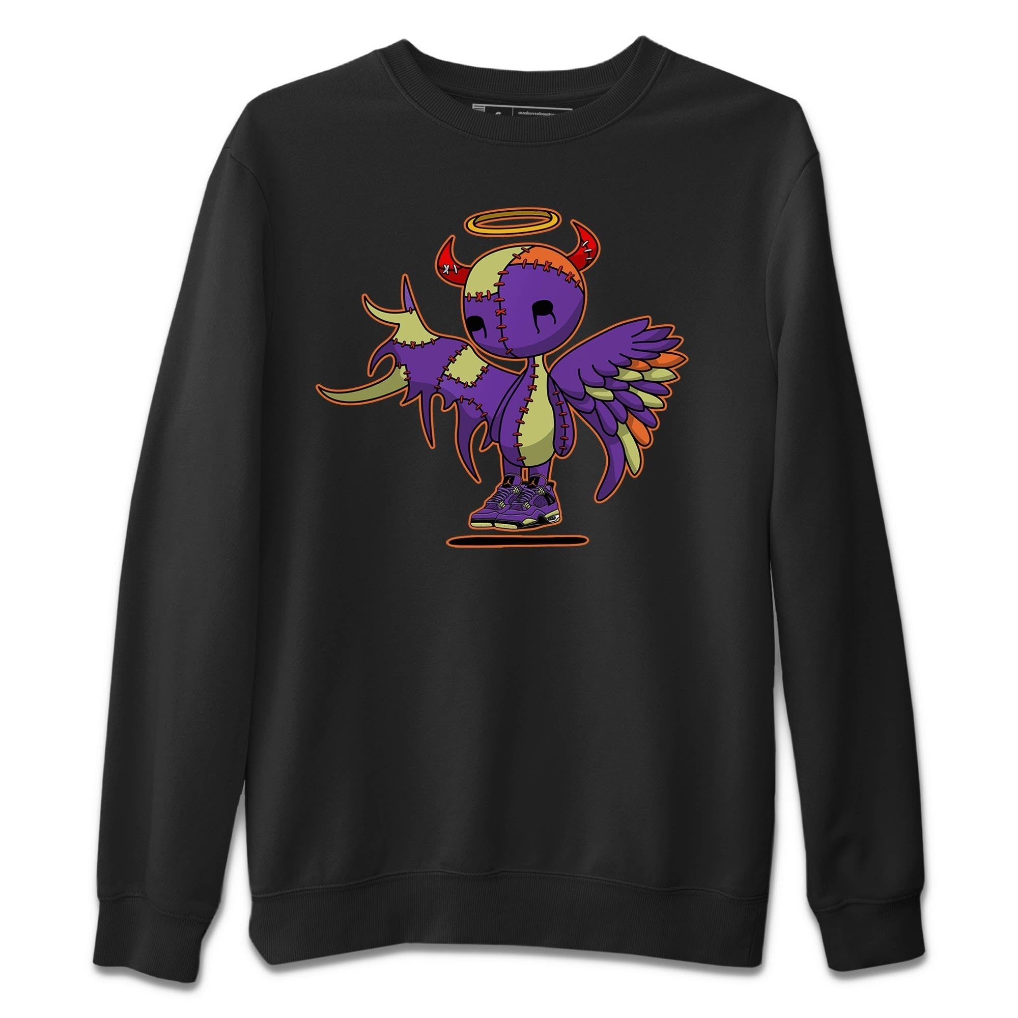 Devil Angel Unisex Tops - Air Jordan 4 Canyon Purple