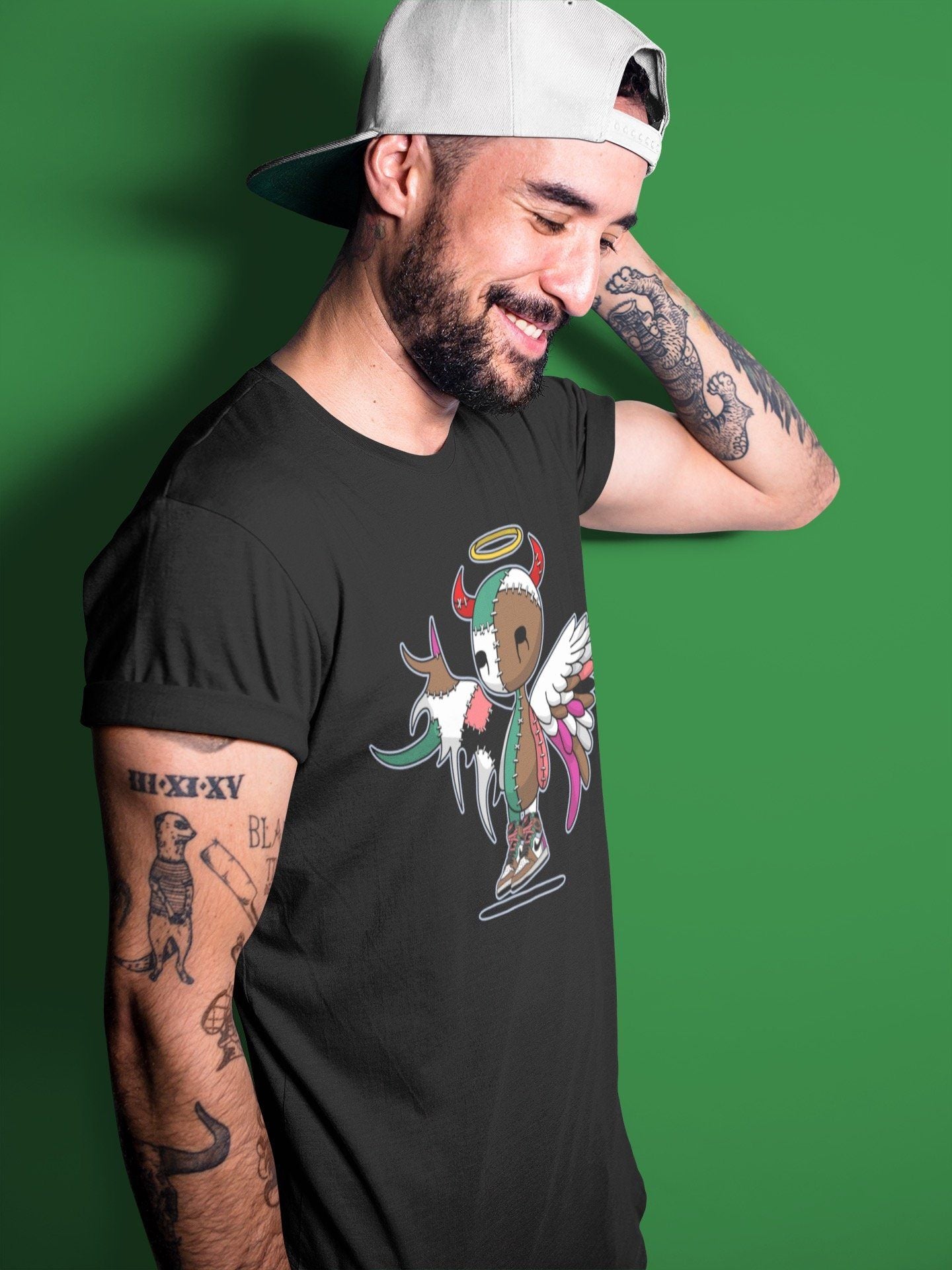 Devil Angel Unisex Tops - Air Jordan 1 Hand Crafted