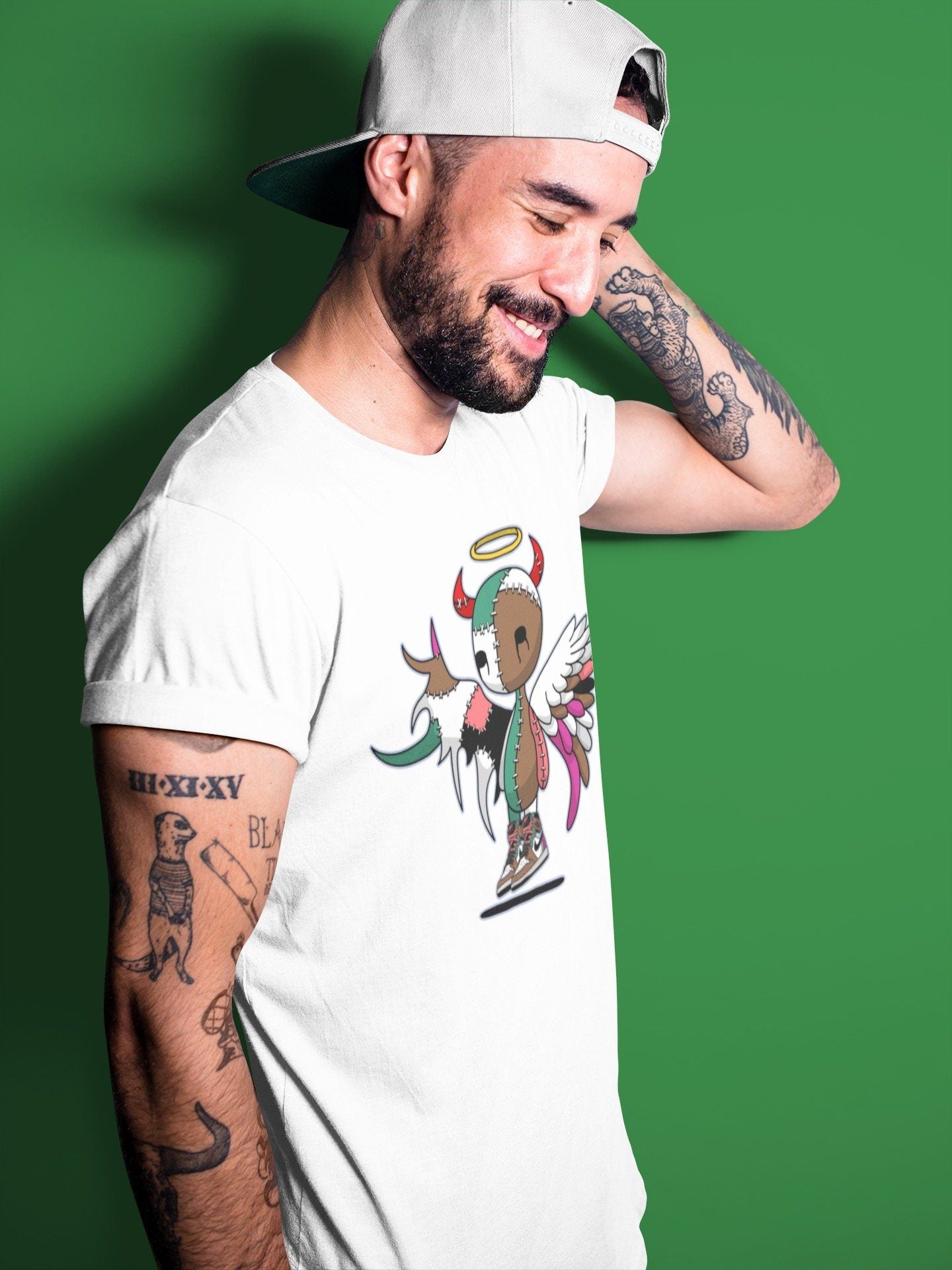 Devil Angel Unisex Tops - Air Jordan 1 Hand Crafted