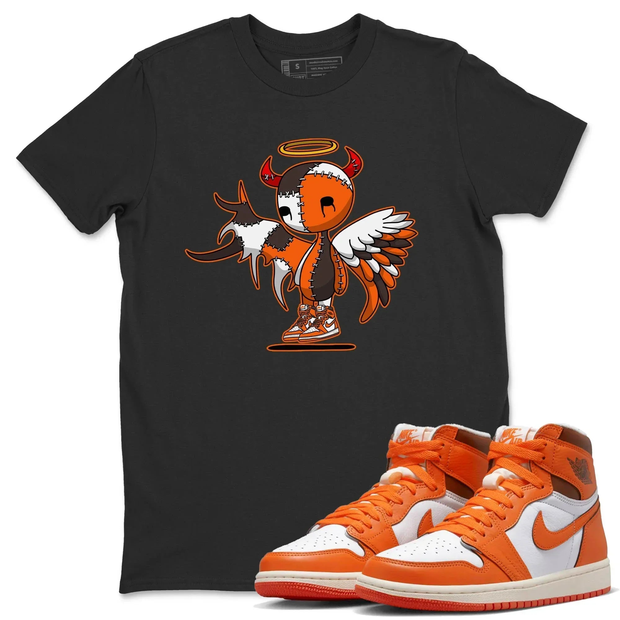 Devil Angel Unisex Tops - Air Jordan 1 Starfish