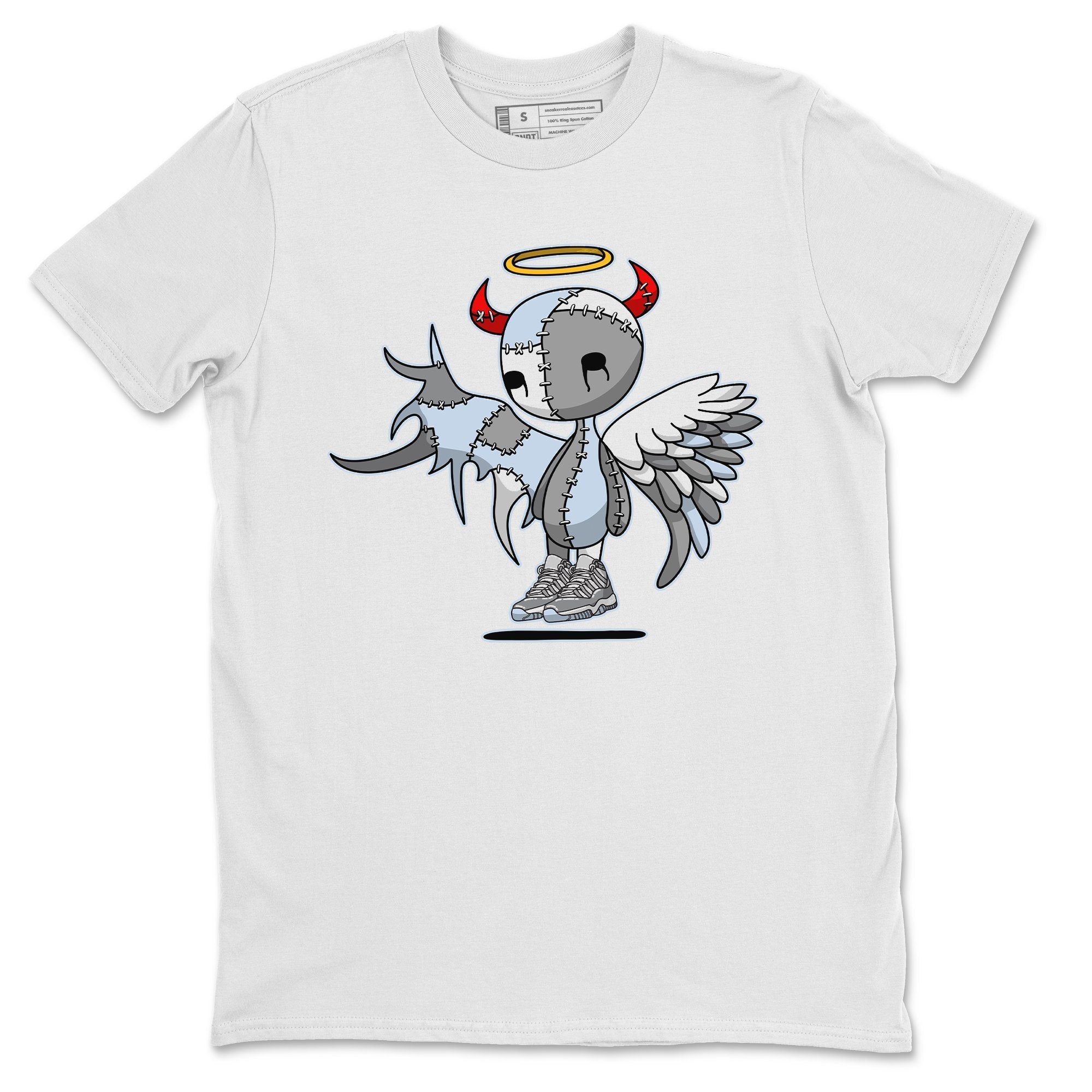 Devil Angel Unisex Tops - Air Jordan 11 Cool Grey