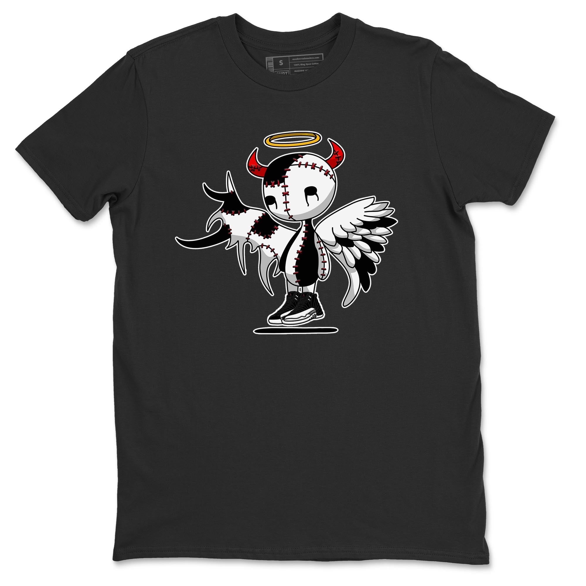 Devil Angel Unisex Tops - Air Jordan 12 Playoffs