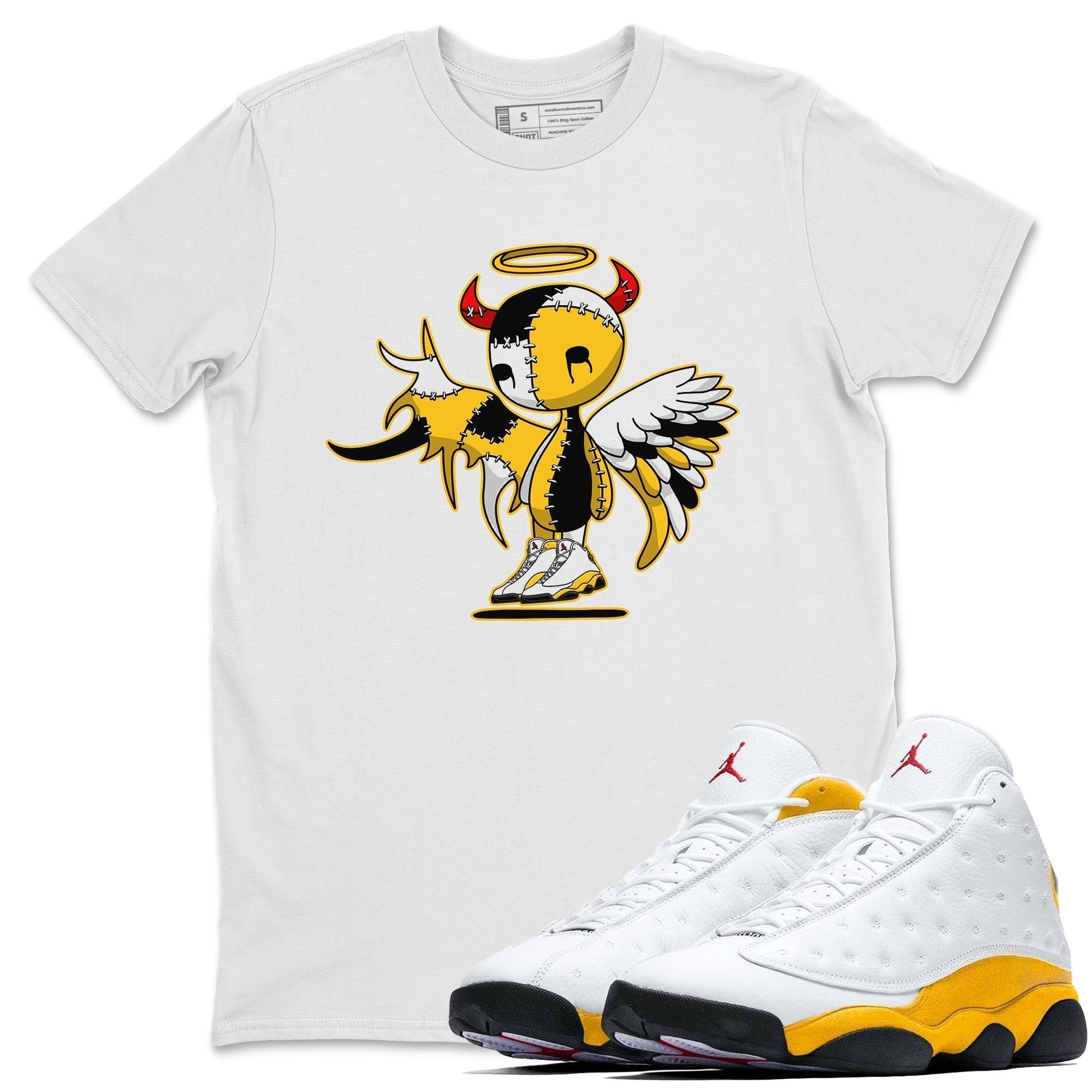 Devil Angel Unisex Tops - Air Jordan 13 Del Sol