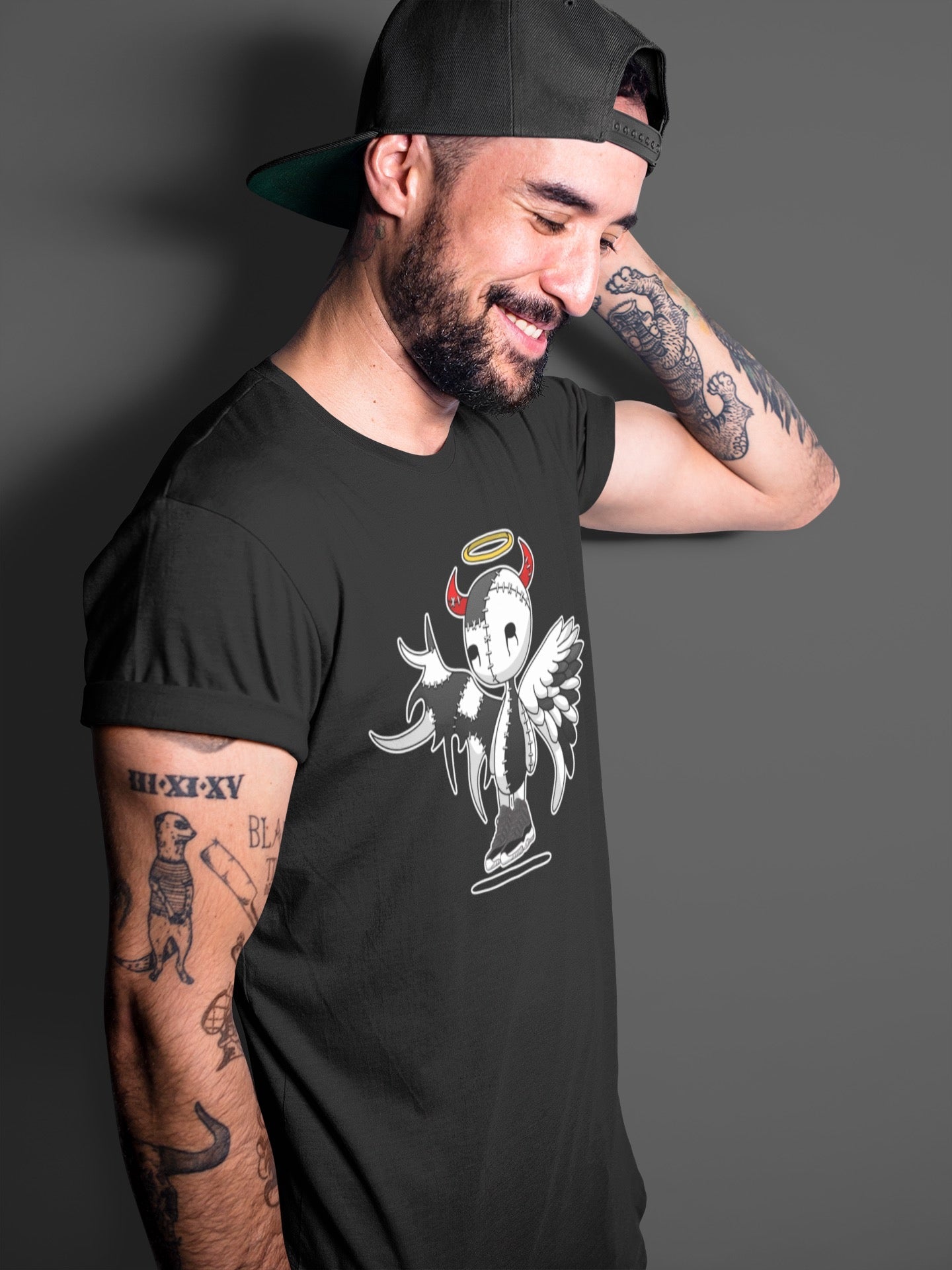 Devil Angel Unisex Tops - Air Jordan 11 72-10