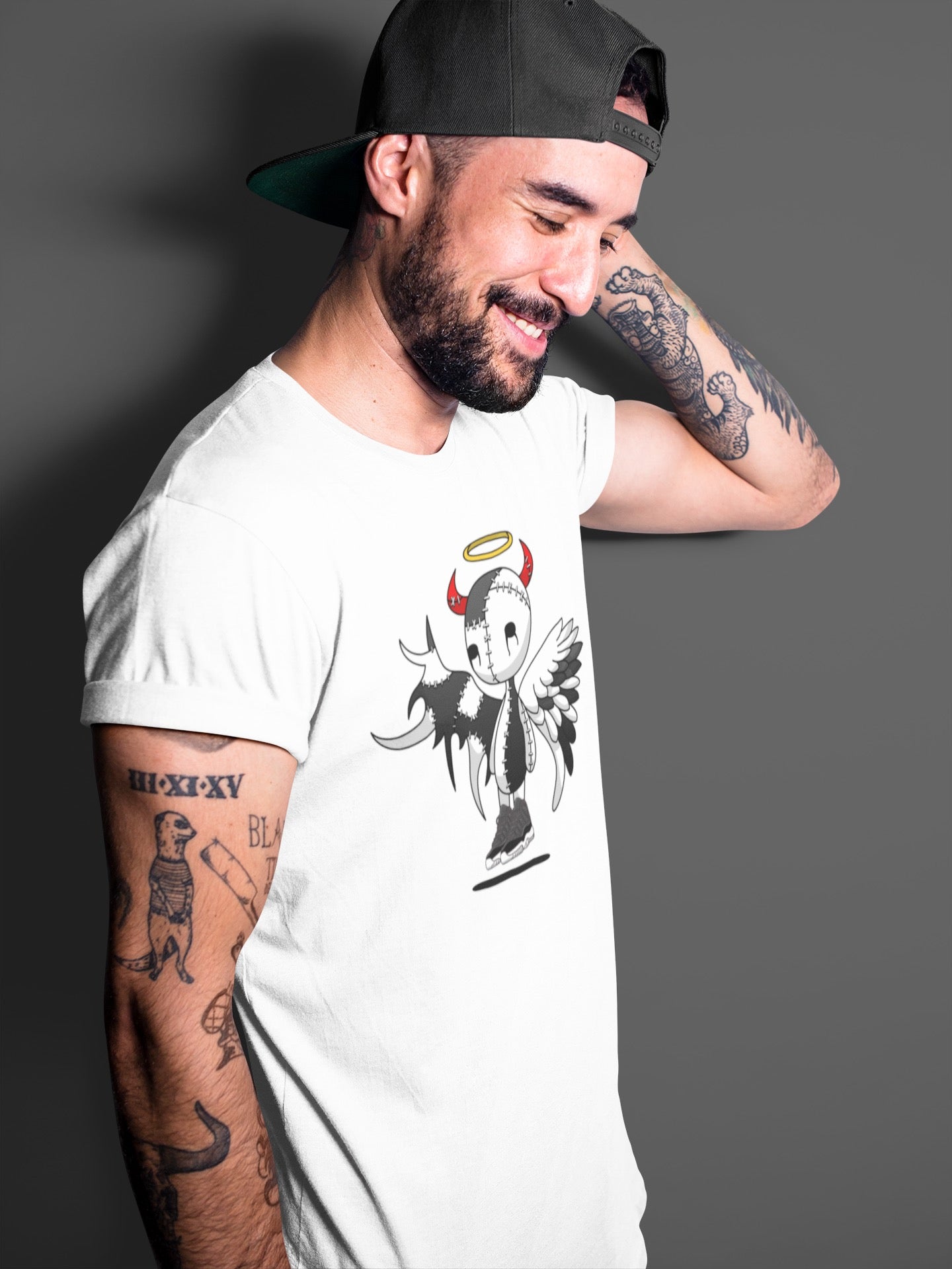 Devil Angel Unisex Tops - Air Jordan 11 72-10