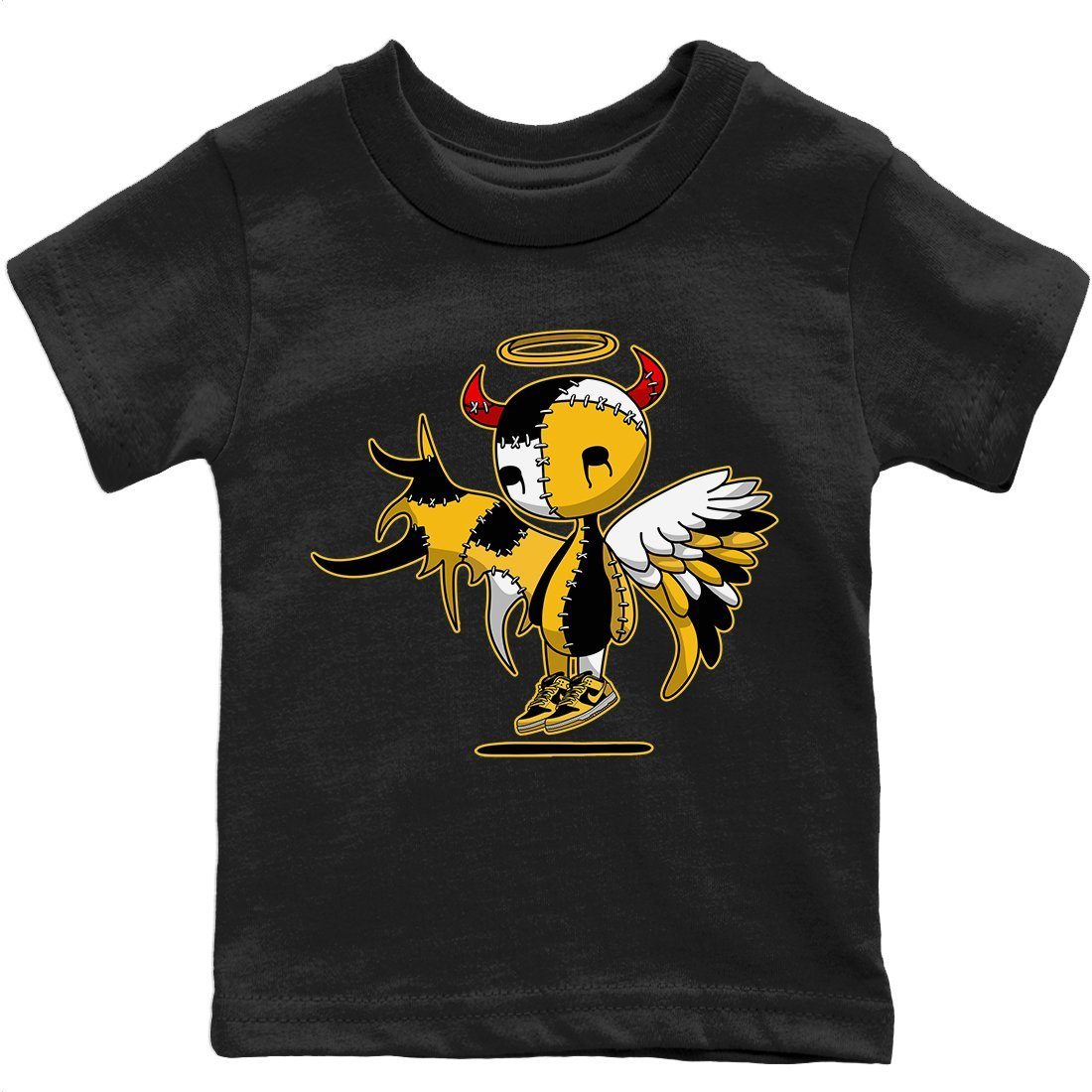 Devil Angel Kids Tops - Dunk Championship Goldenrod