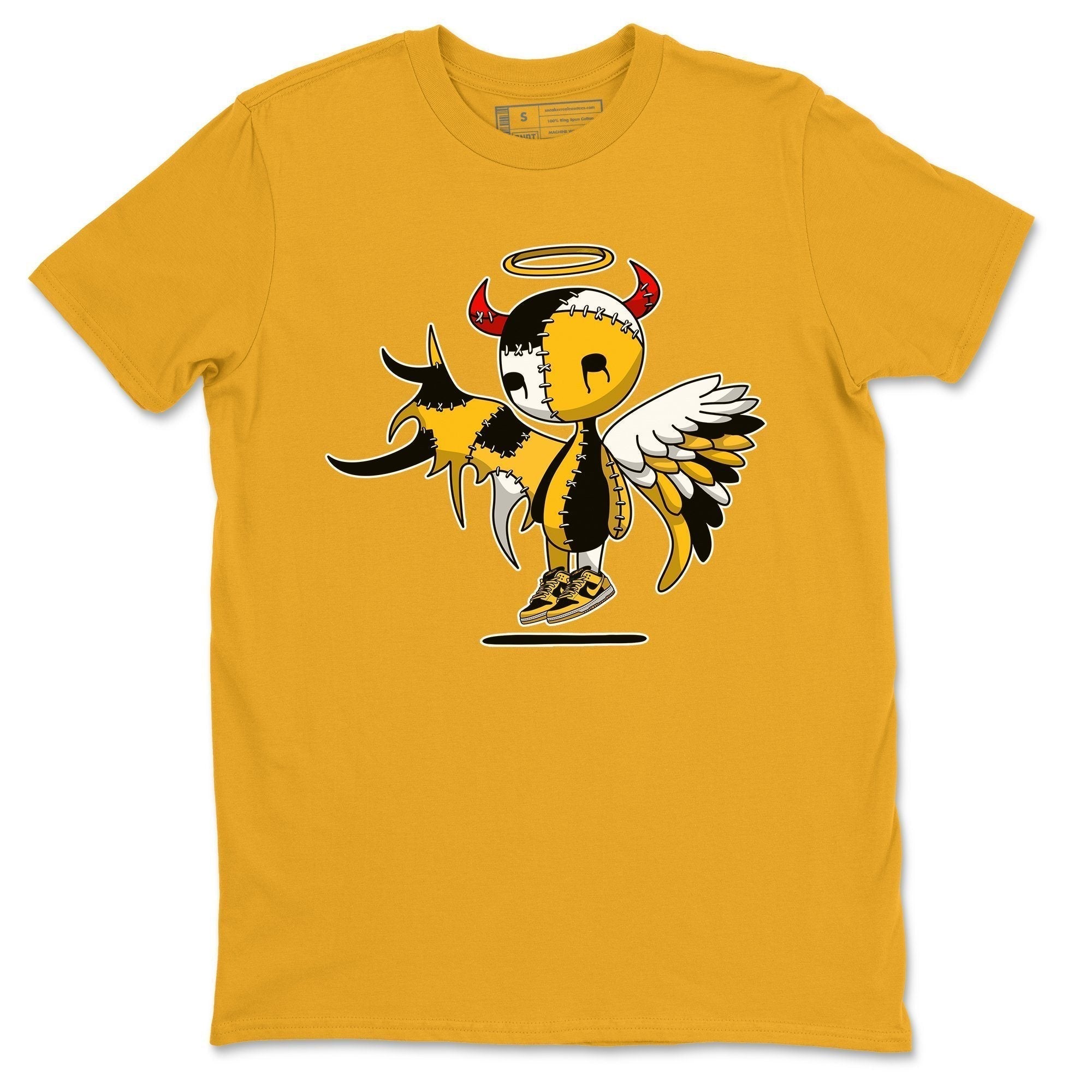 Devil Angel Unisex Tops - Dunk Championship Goldenrod