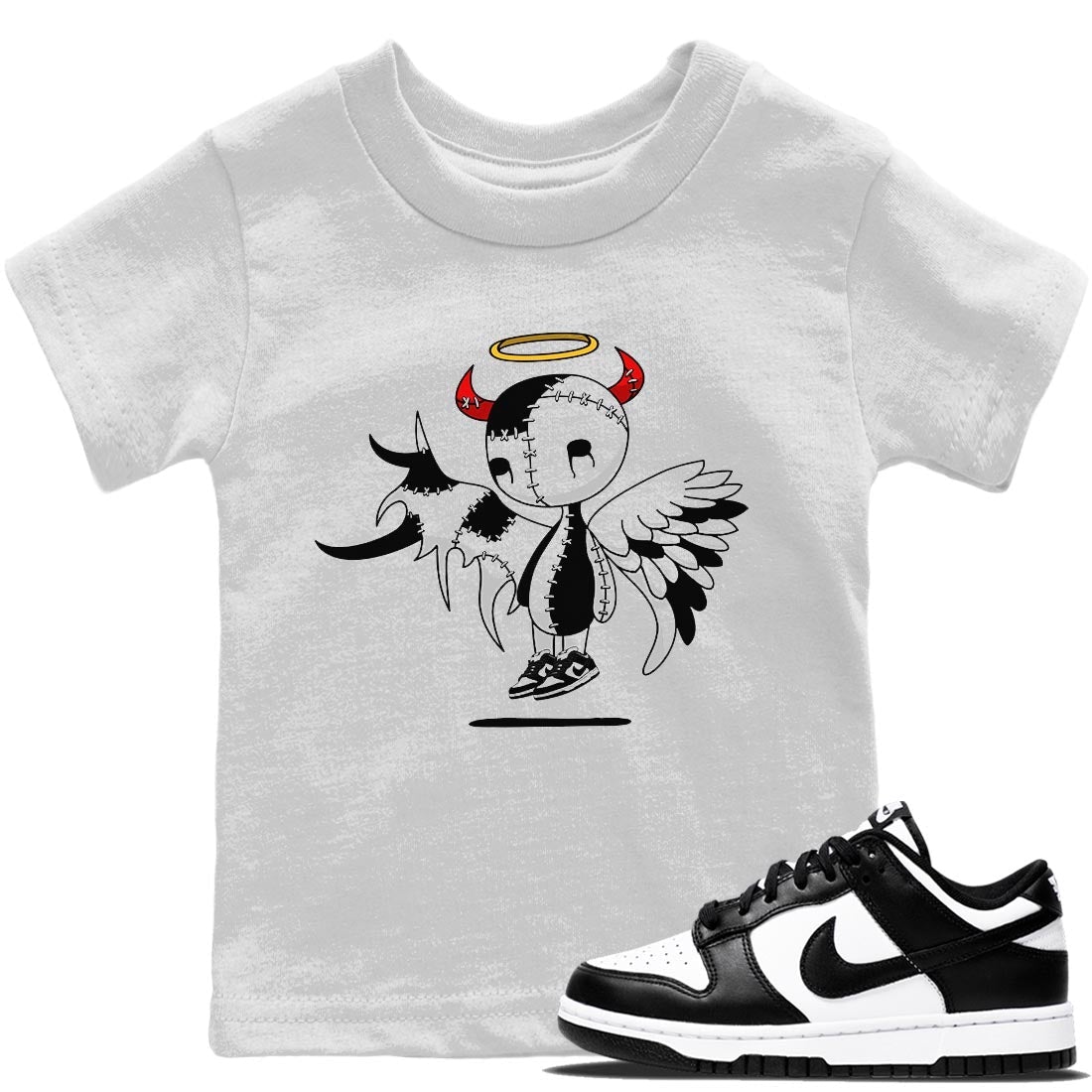 Devil Angel Kids Tops - Dunk Panda