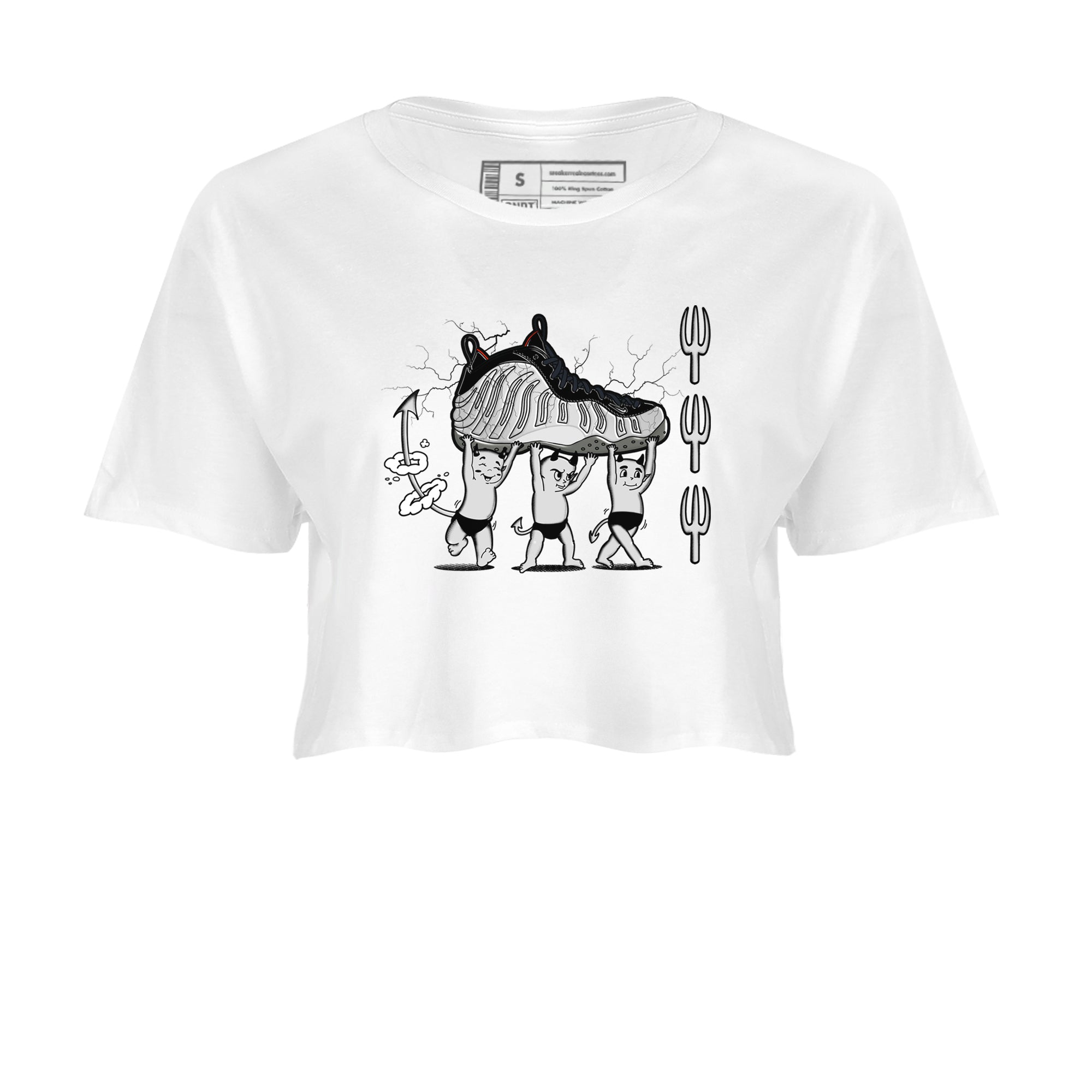 Devil Babies snkmatch Women's Top - Air Foamposite One Jin