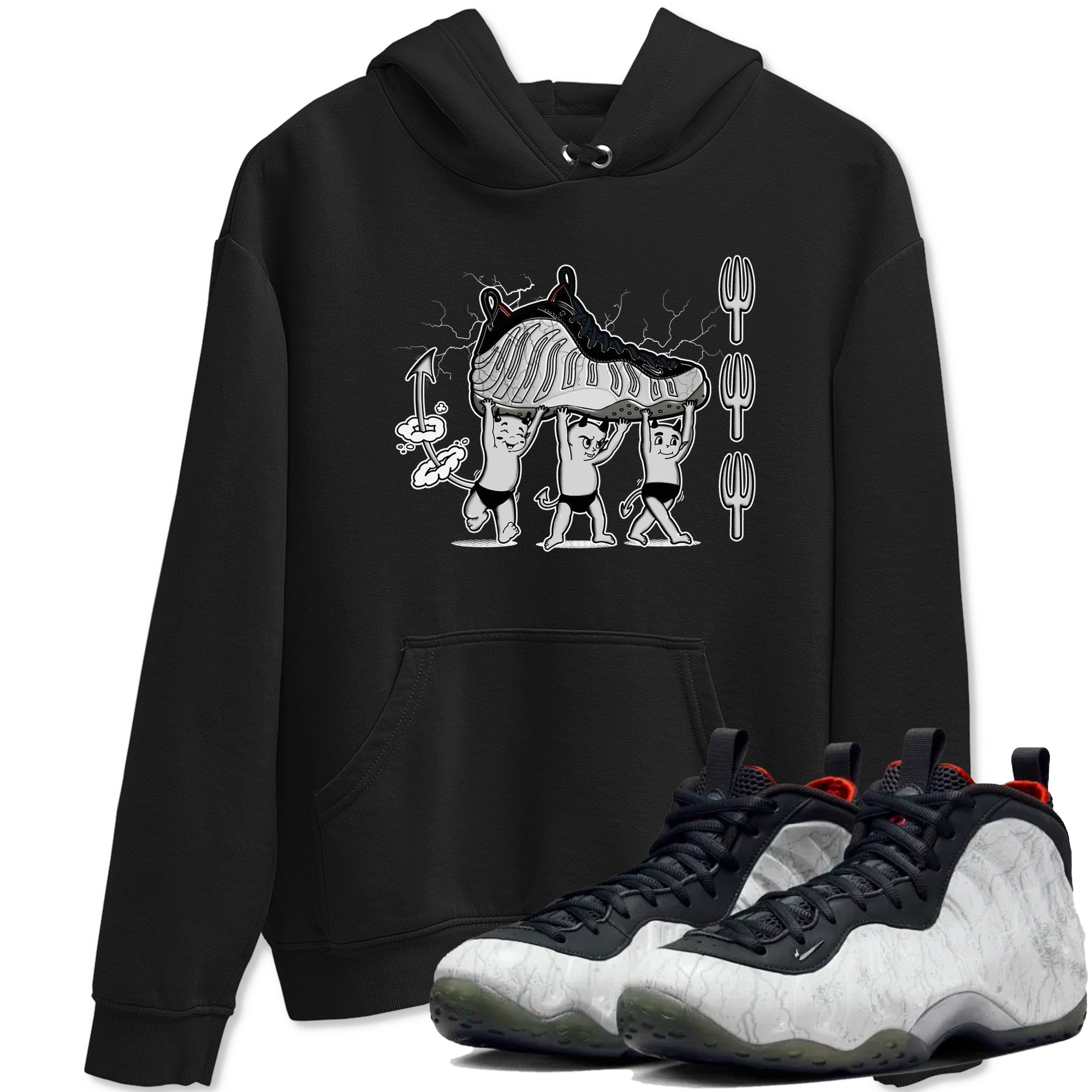 Devil Babies snkmatch Tees - Air Foamposite One Jin