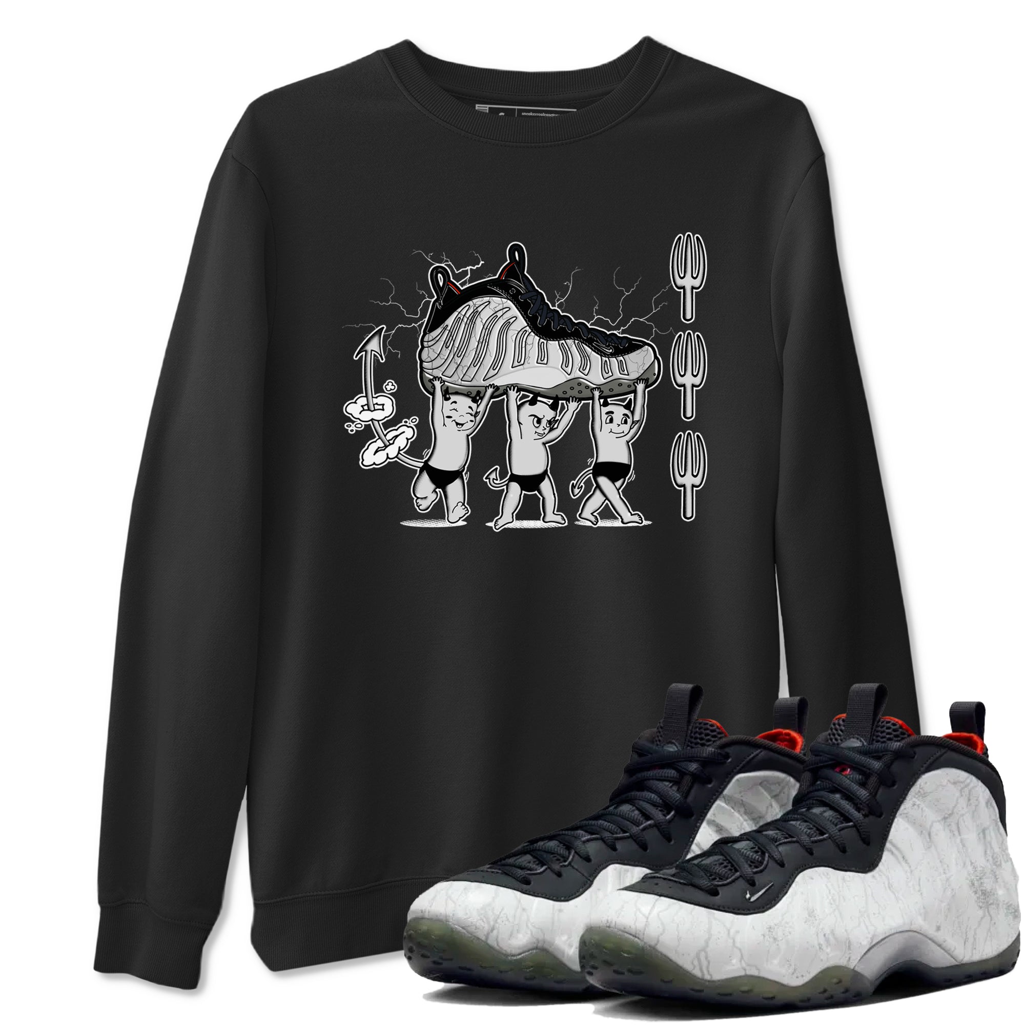 Devil Babies snkmatch Tees - Air Foamposite One Jin