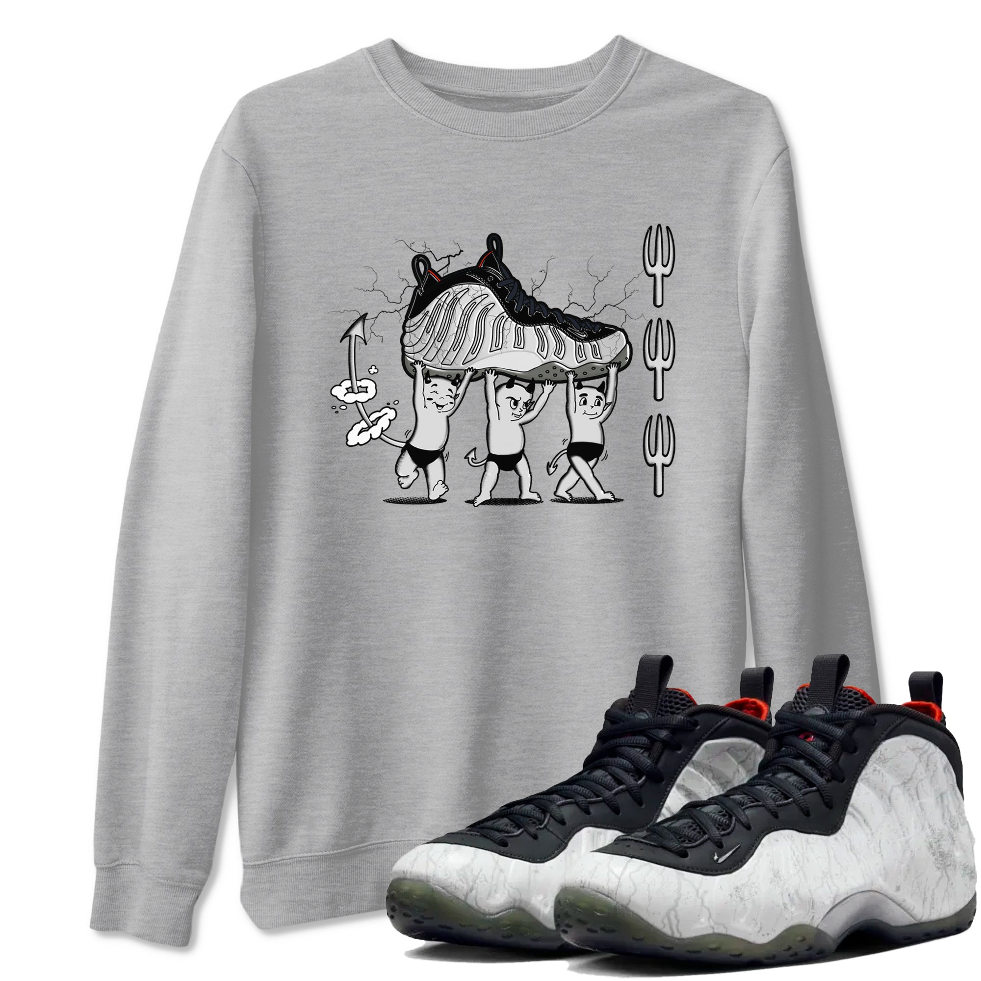 Devil Babies snkmatch Tees - Air Foamposite One Jin