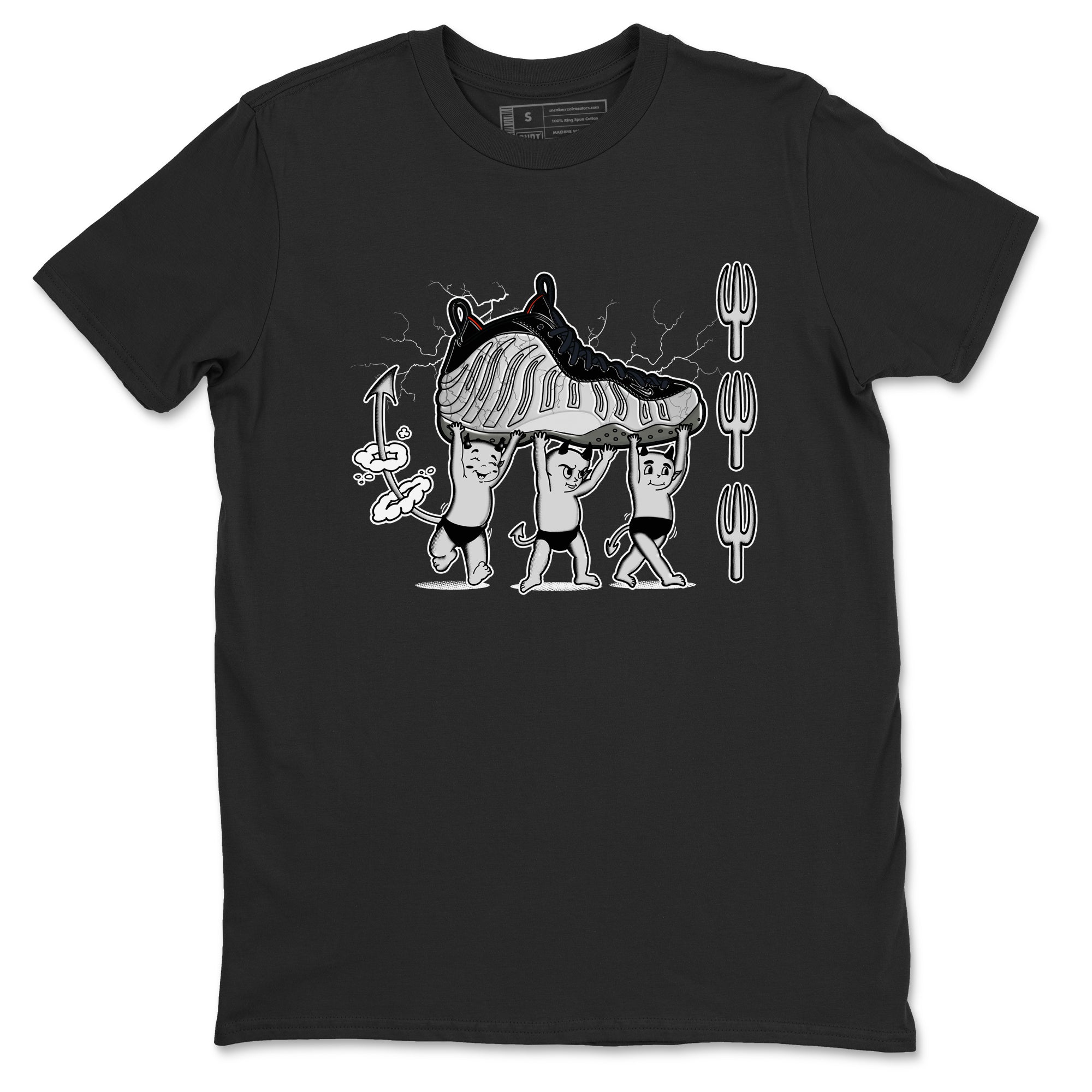 Devil Babies snkmatch Tees - Air Foamposite One Jin