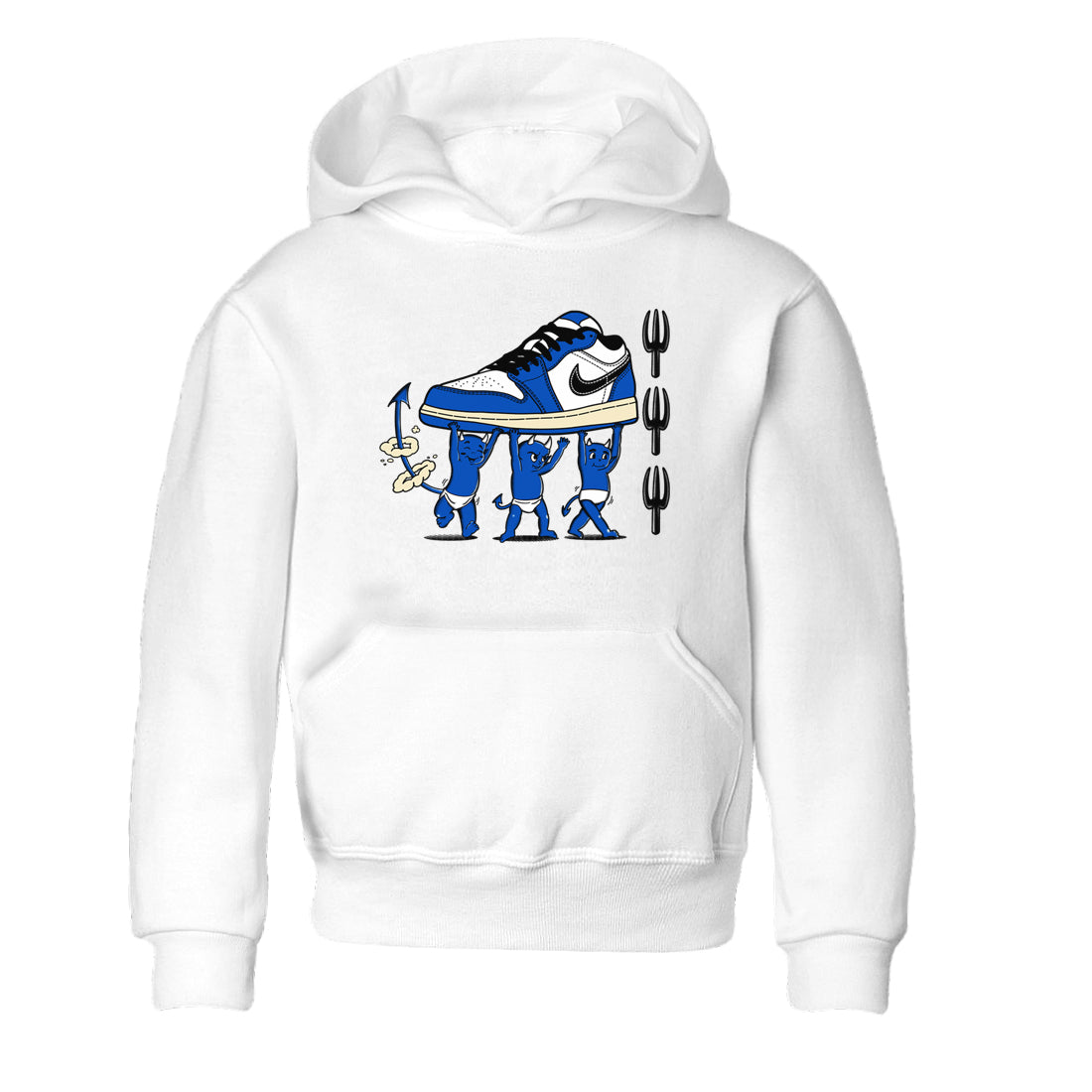 Devil Babies snkmatch Tees Kids - Air Jordan 1 Game Royal