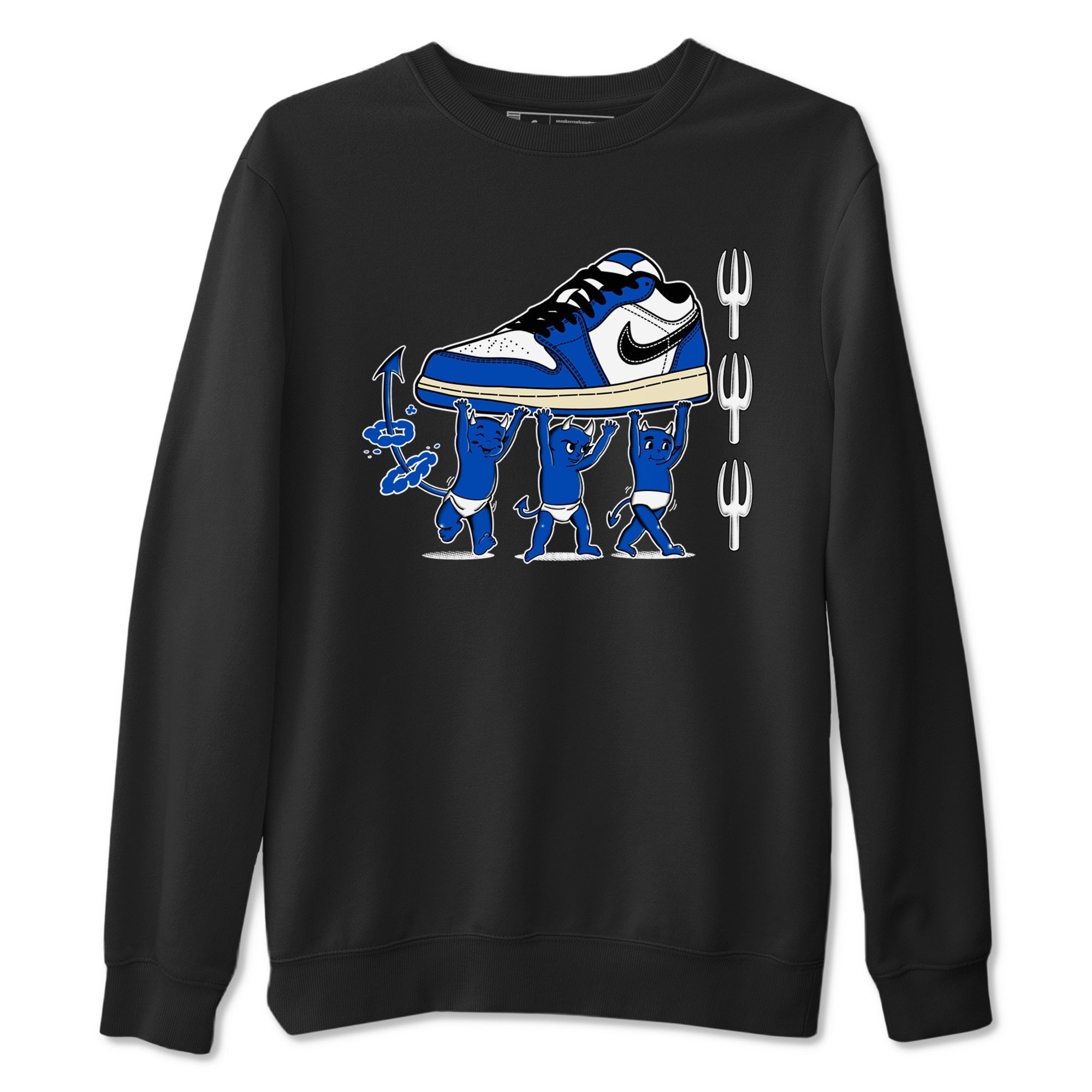 Devil Babies snkmatch Tees - Air Jordan 1 Game Royal