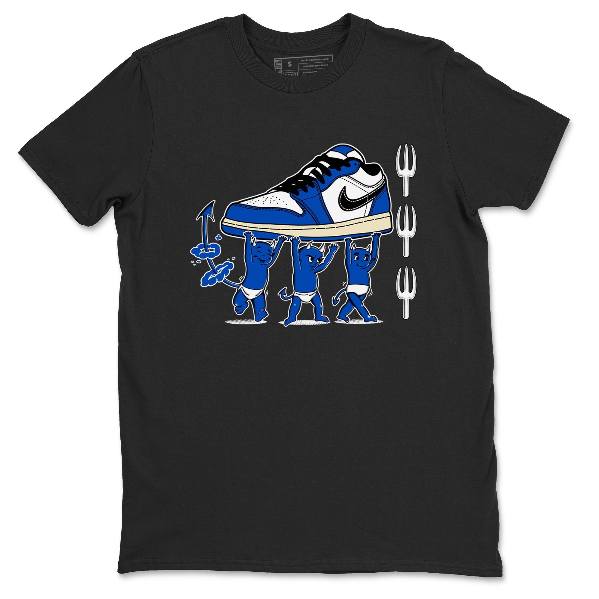 Devil Babies snkmatch Tees - Air Jordan 1 Game Royal
