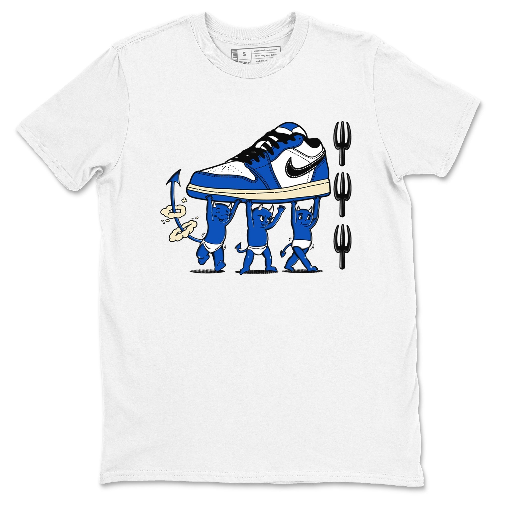 Devil Babies snkmatch Tees - Air Jordan 1 Game Royal