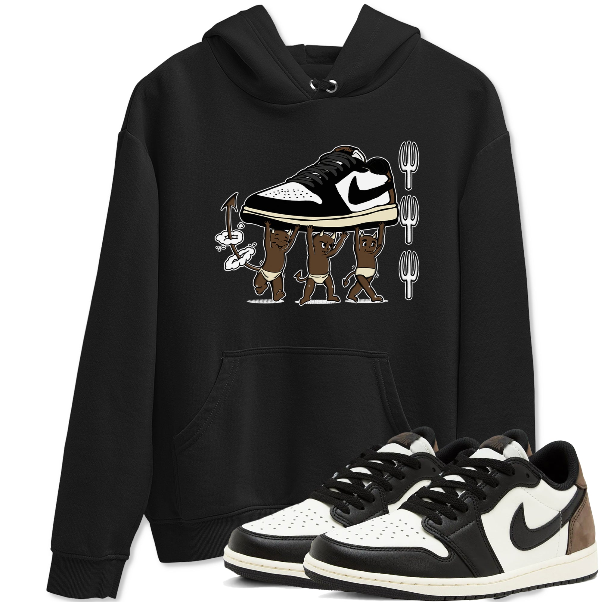Devil Babies snkmatch Tees - Air Jordan 1 Mocha