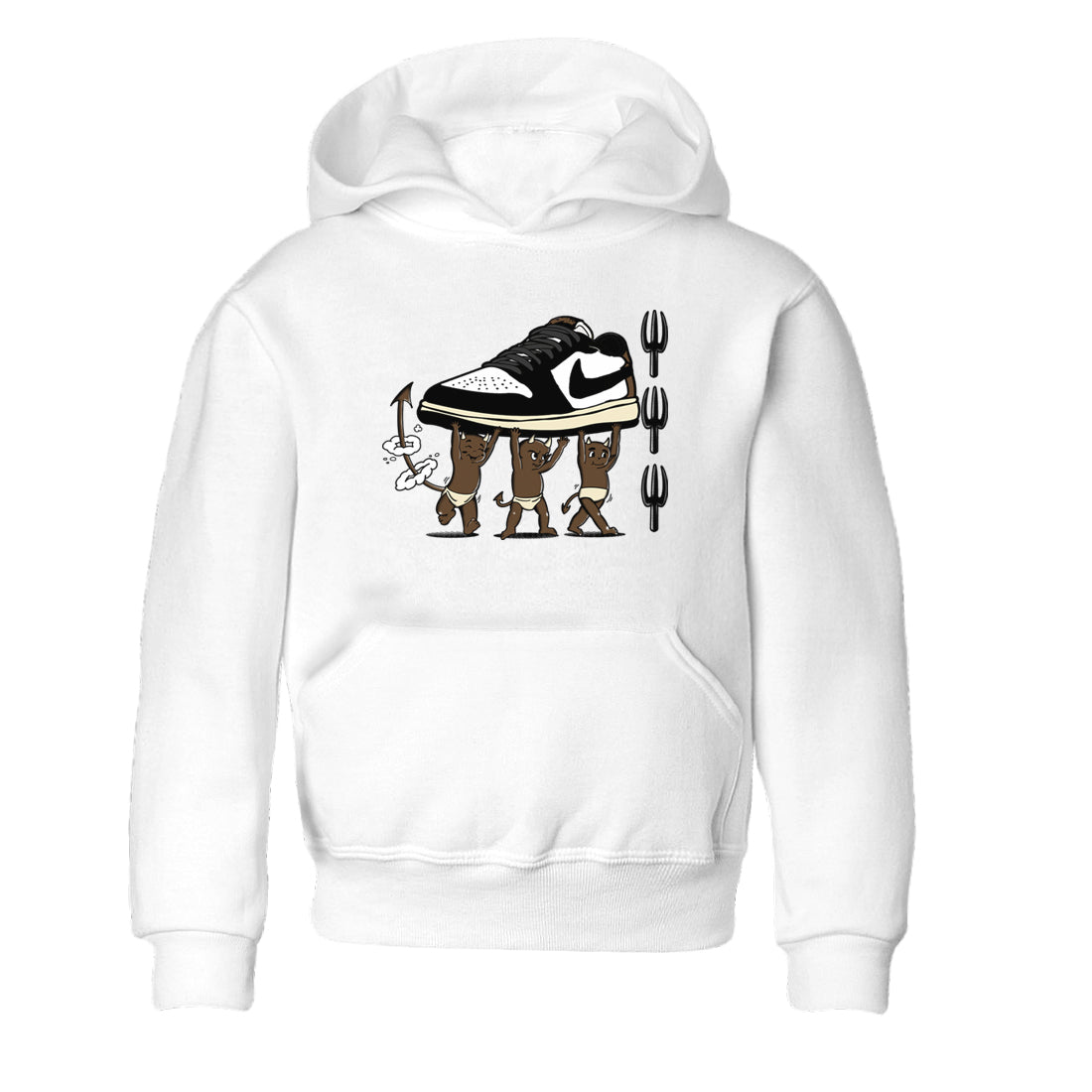 Devil Babies snkmatch Tees Kids - Air Jordan 1 Mocha