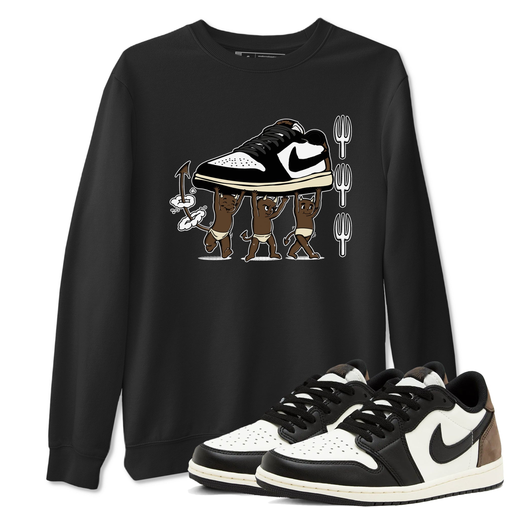 Devil Babies snkmatch Tees - Air Jordan 1 Mocha