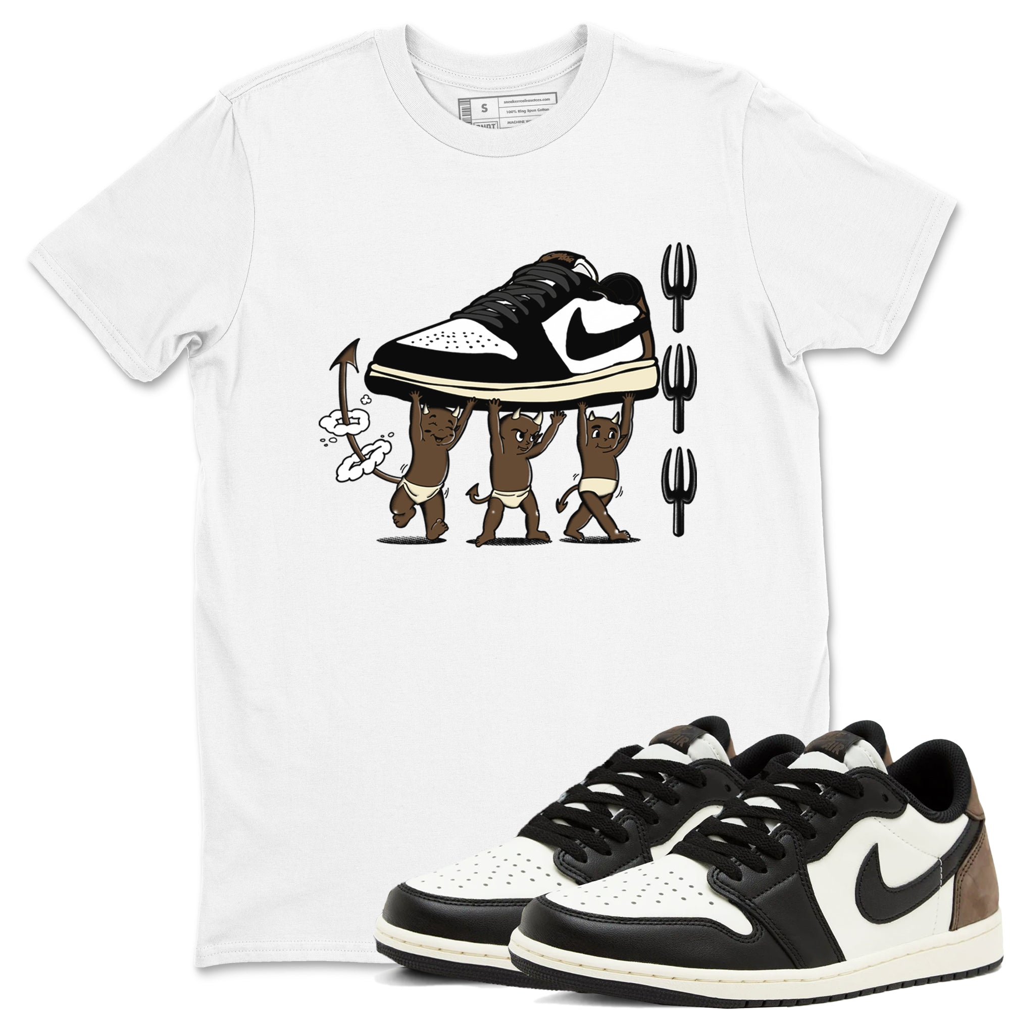 Devil Babies snkmatch Tees - Air Jordan 1 Mocha