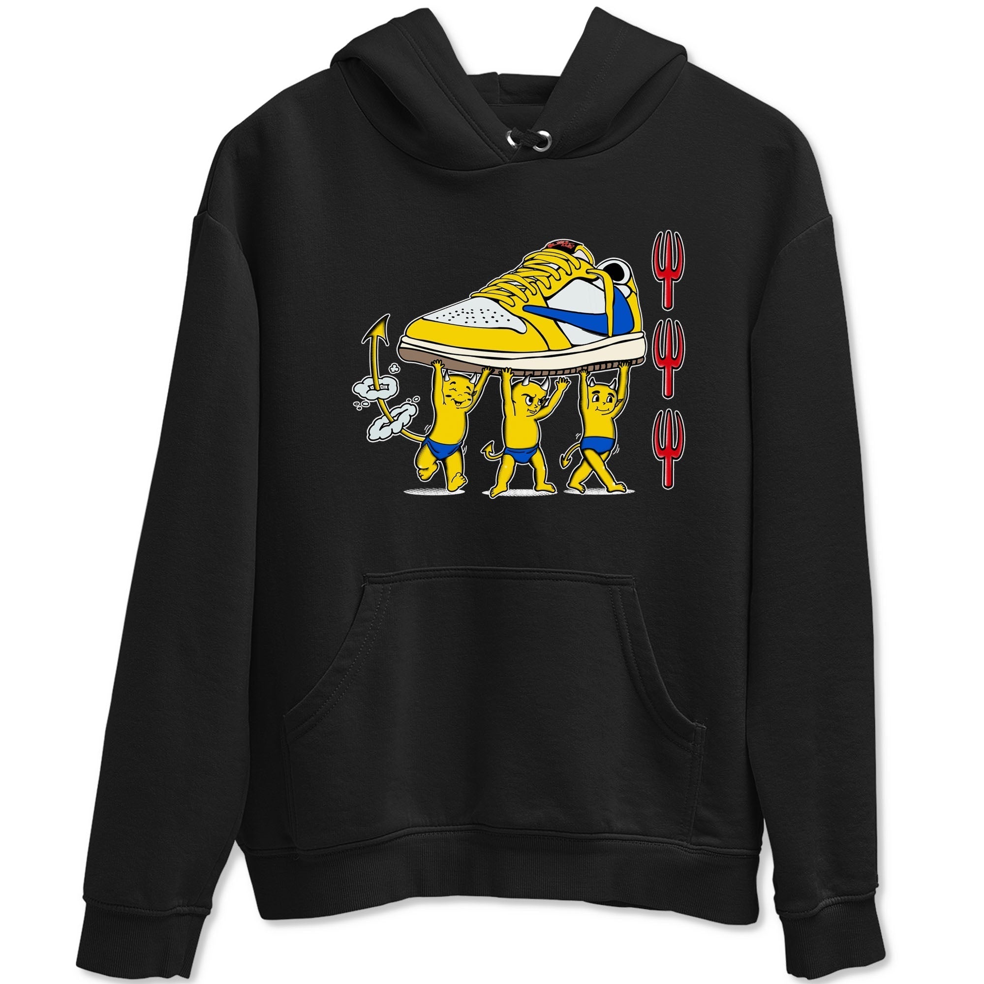 Devil Babies snkmatch Tees - Air Jordan 1 Travis Scott Canary