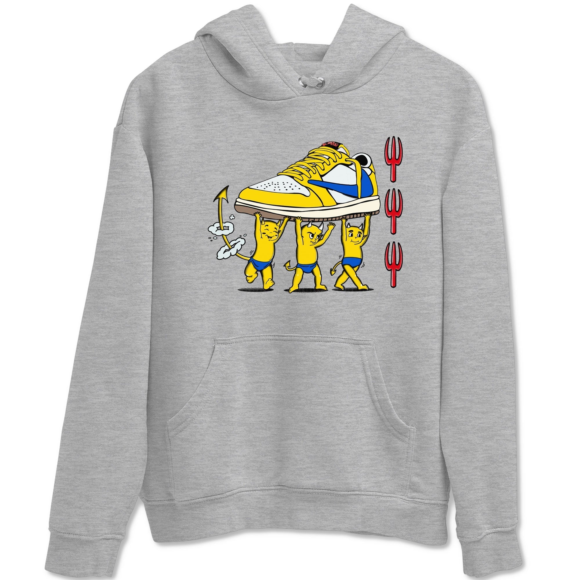 Devil Babies snkmatch Tees - Air Jordan 1 Travis Scott Canary