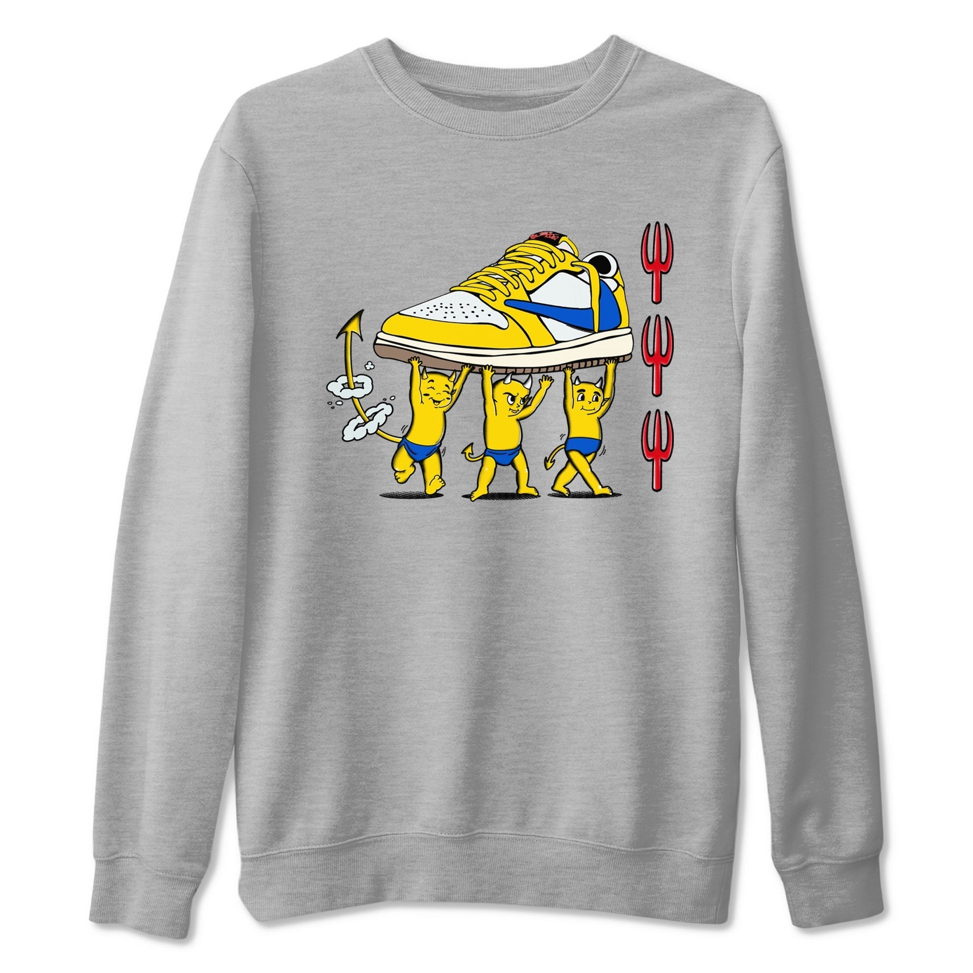 Devil Babies snkmatch Tees - Air Jordan 1 Travis Scott Canary