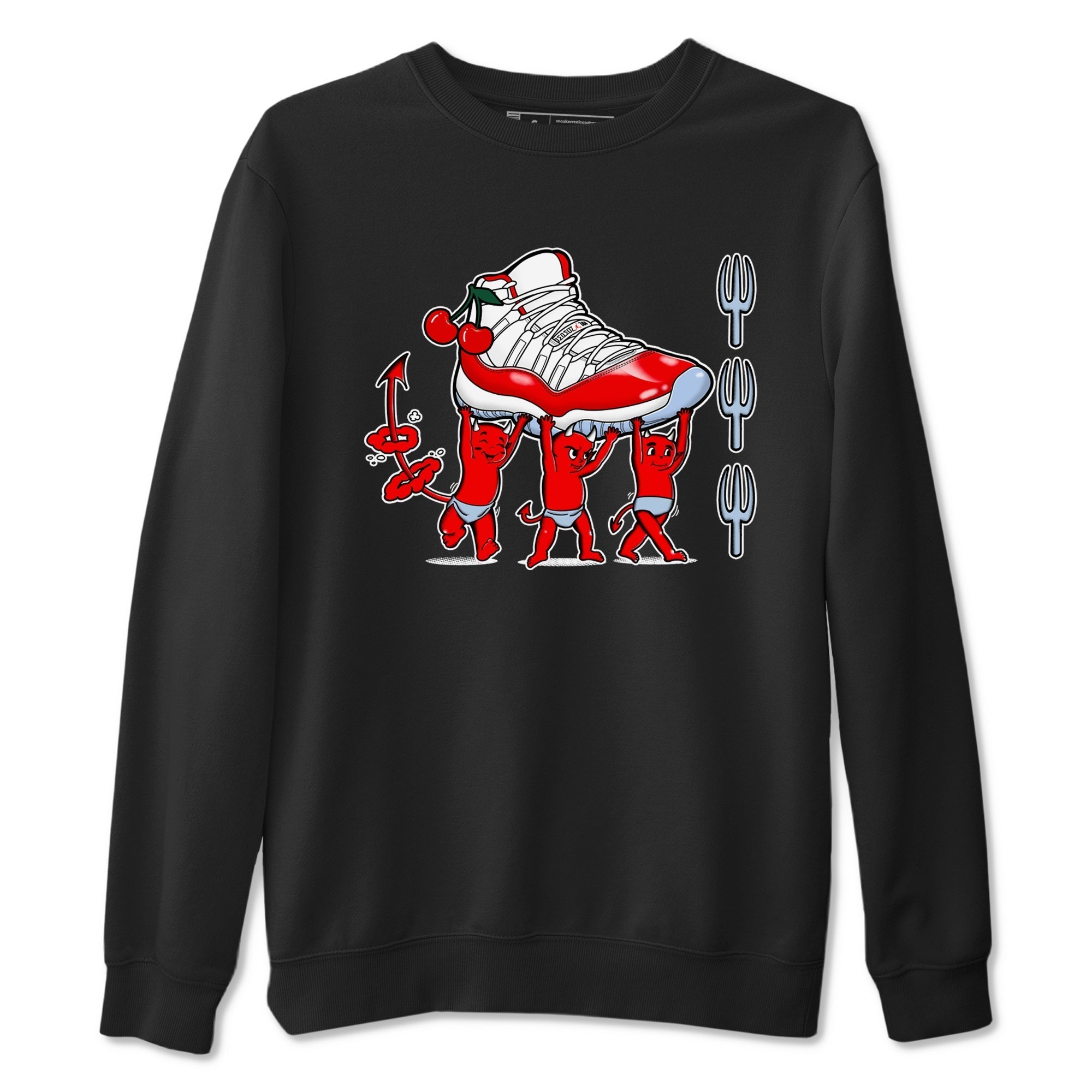 Devil Babies snkmatch Tees - Air Jordan 11 Cherry