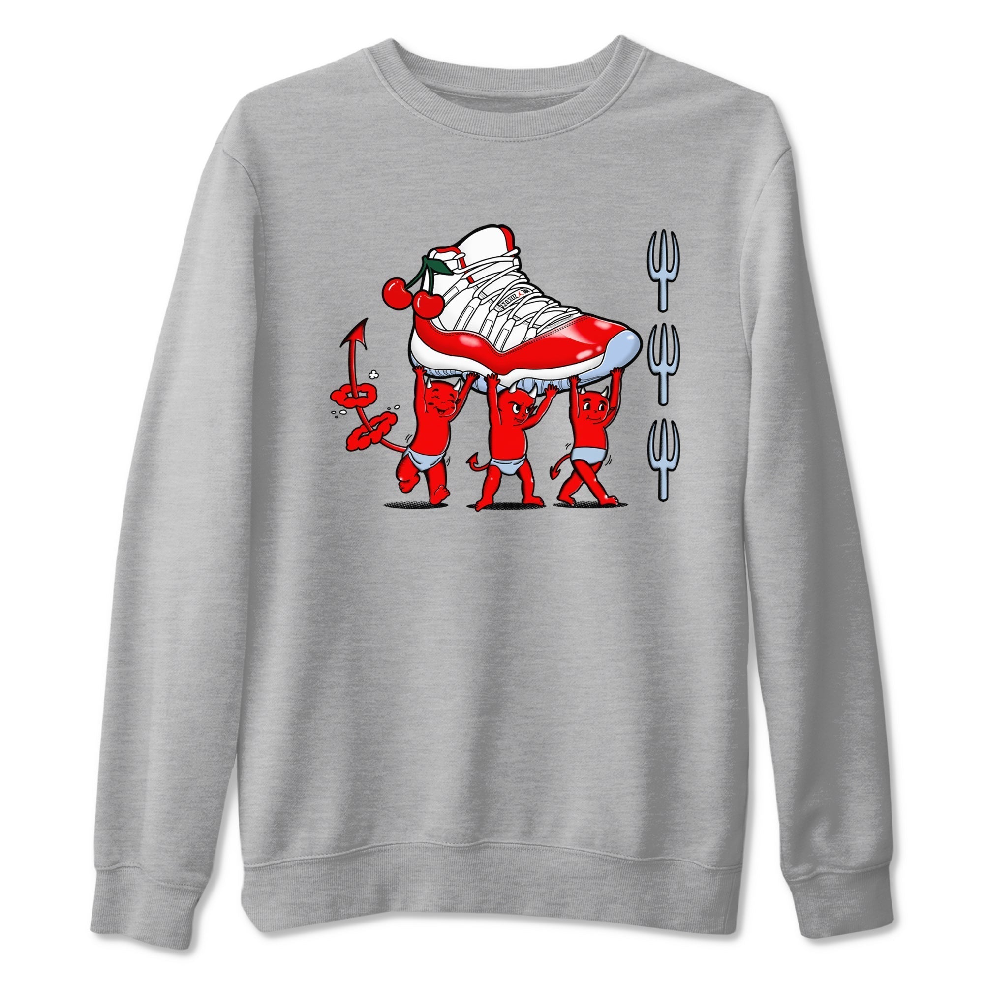 Devil Babies snkmatch Tees - Air Jordan 11 Cherry