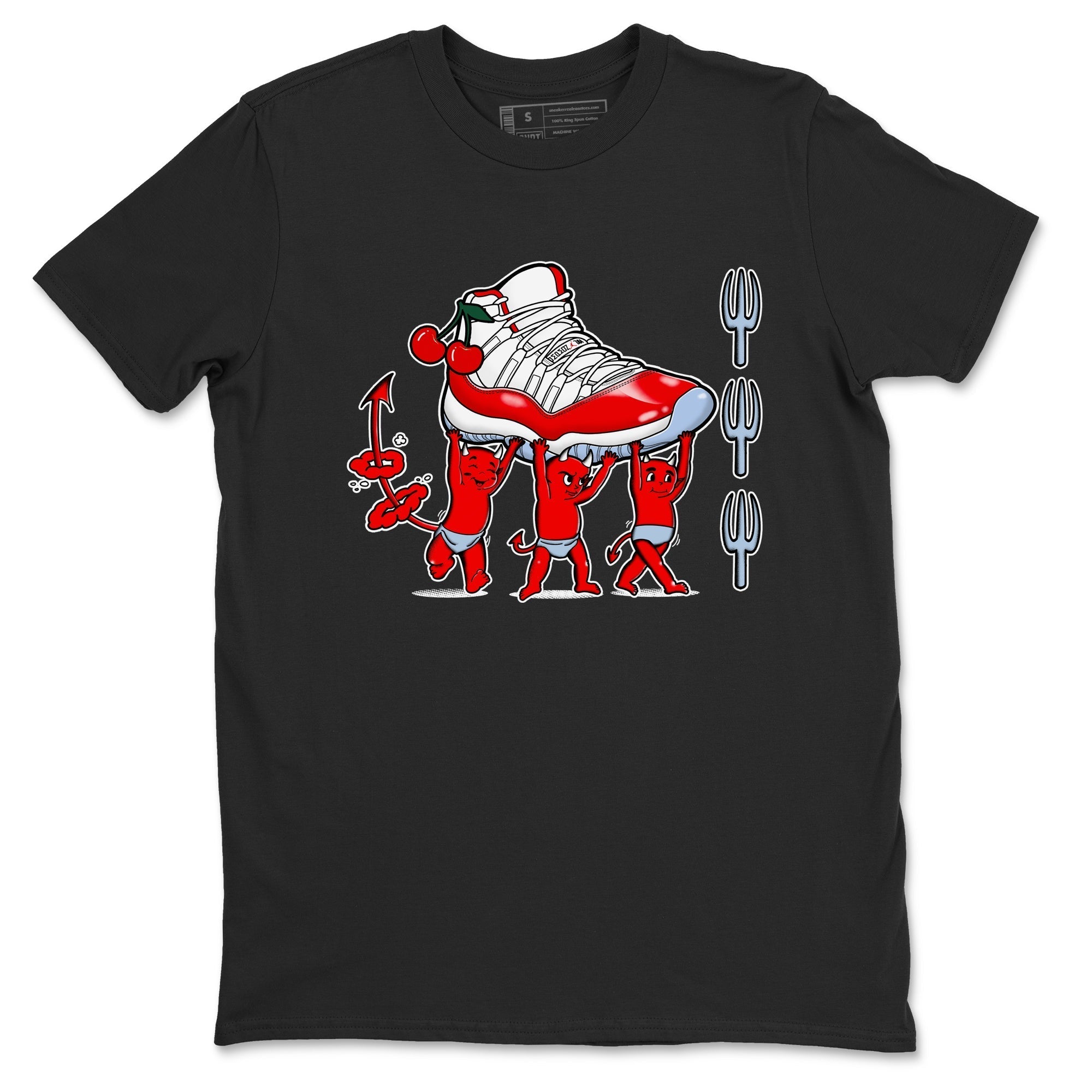 Devil Babies snkmatch Tees - Air Jordan 11 Cherry