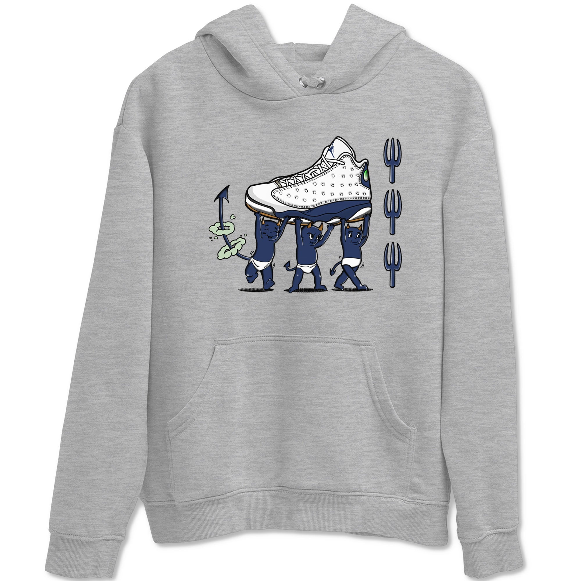 Devil Babies snkmatch Tees - Air Jordan 13 Midnight Navy