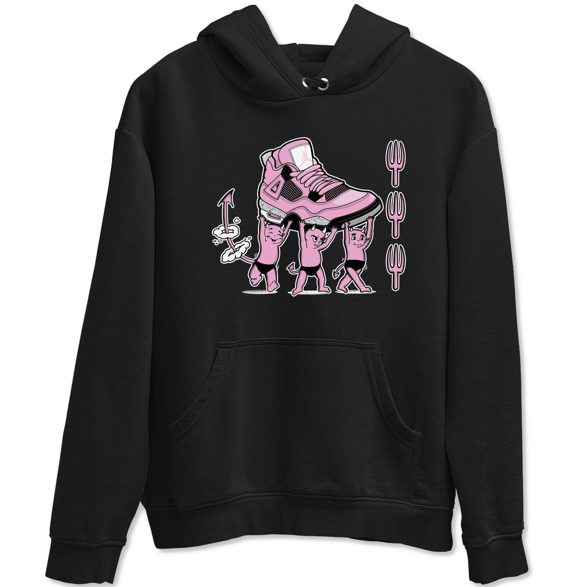 Devil Babies snkmatch Tees - Air Jordan 4 Orchid