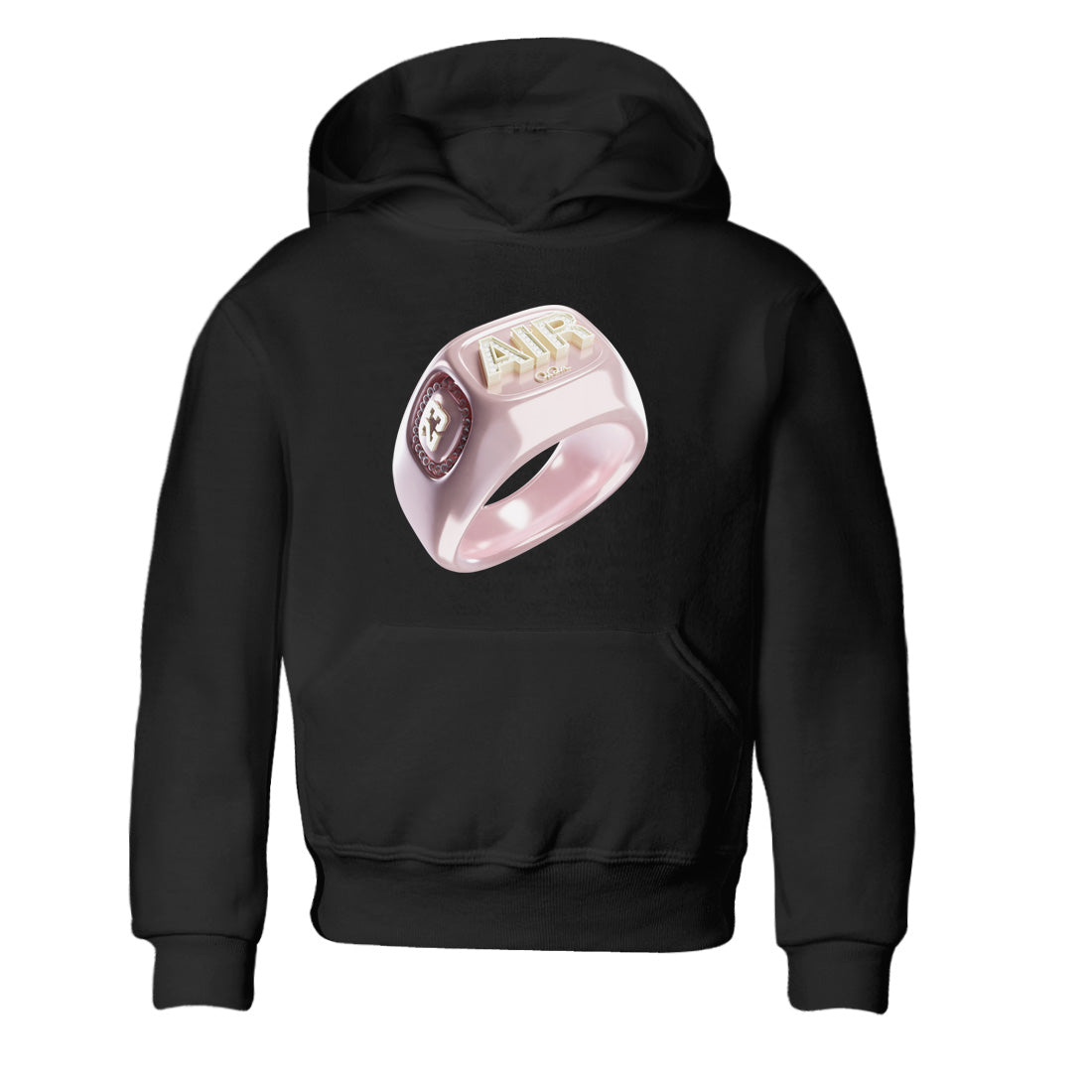 Diamond Ring Kids Tops - Air Jordan 1 Washed Pink