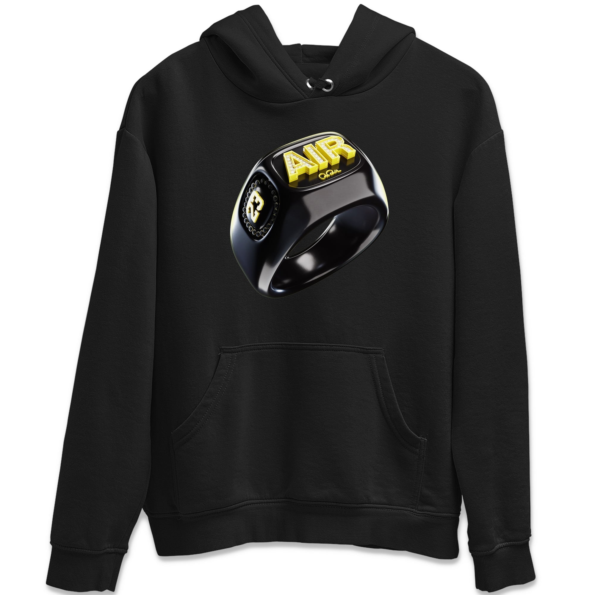 Diamond Ring Unisex Tops - Air Jordan 4 Thunder