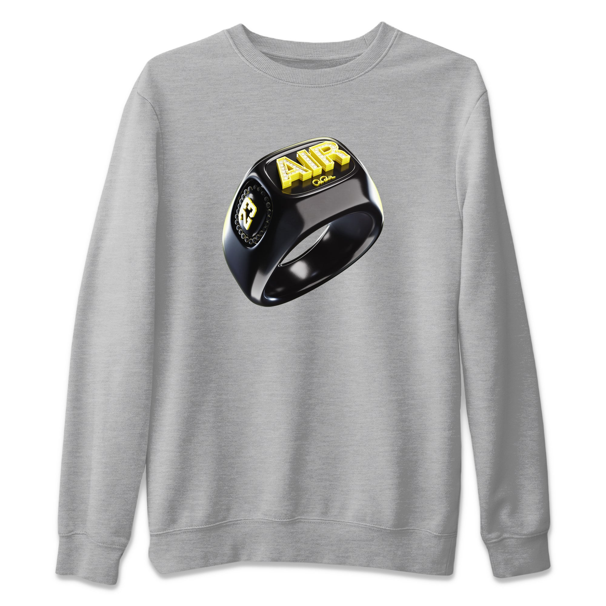 Diamond Ring Unisex Tops - Air Jordan 4 Thunder