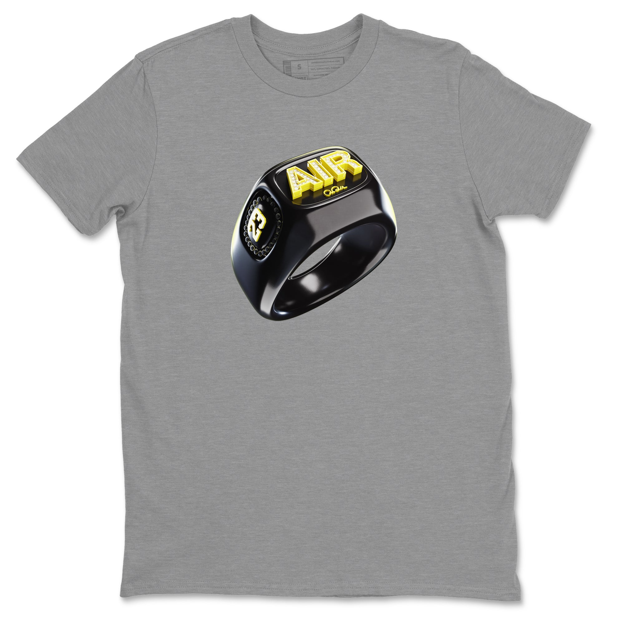 Diamond Ring Unisex Tops - Air Jordan 4 Thunder