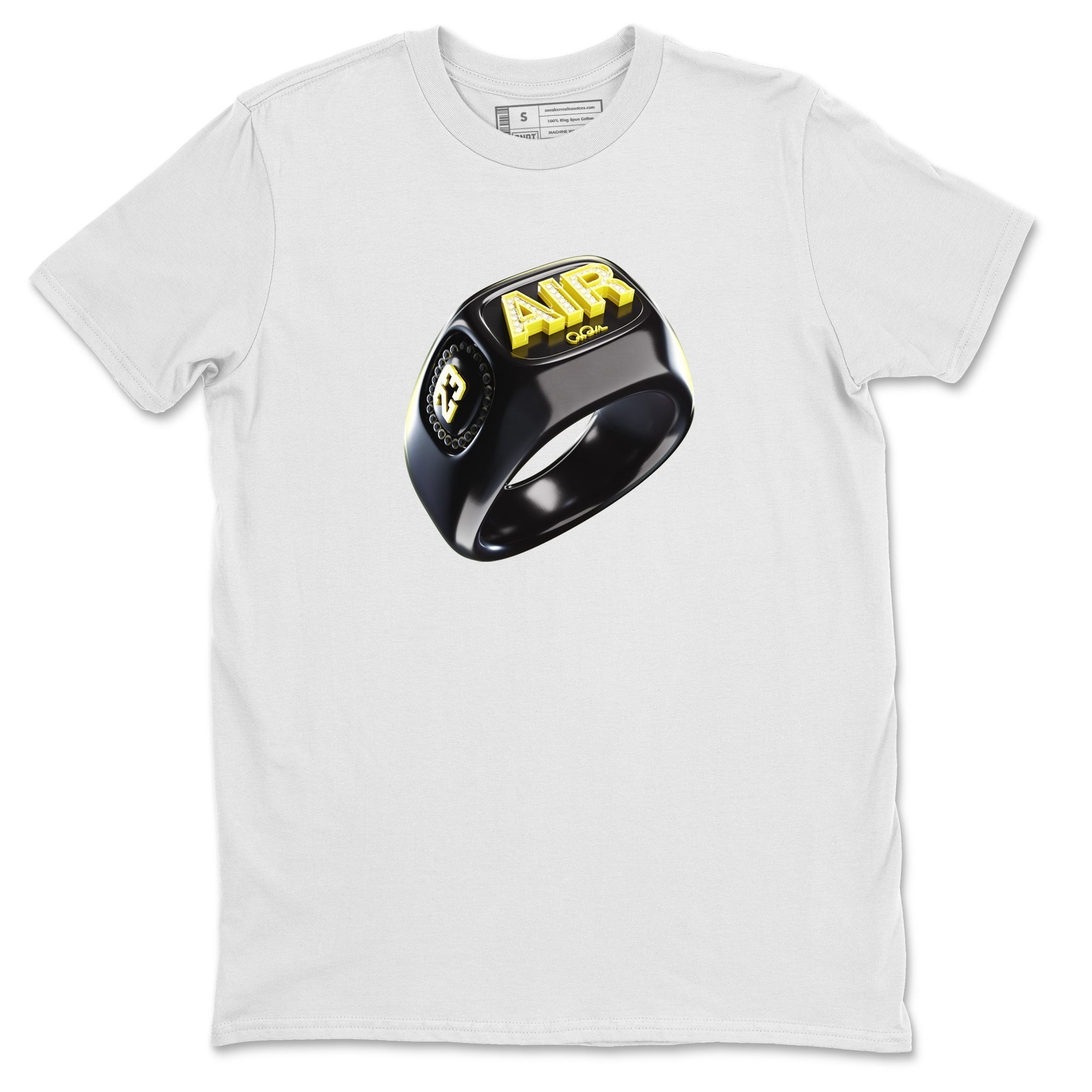 Diamond Ring Unisex Tops - Air Jordan 4 Thunder